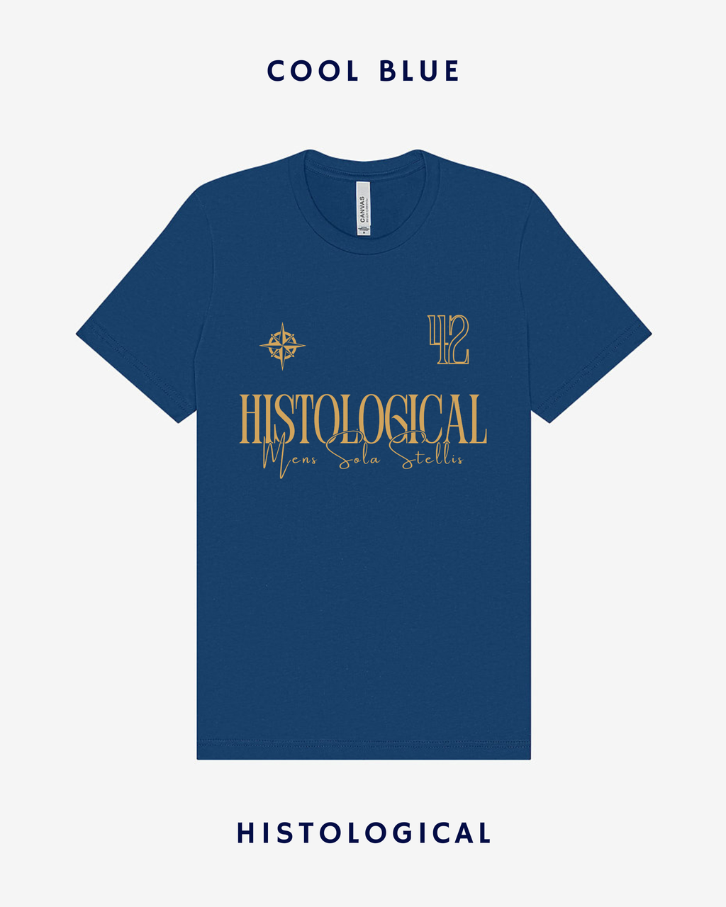 Histological 42 Mens Sola Stellis Unisex T-shirt