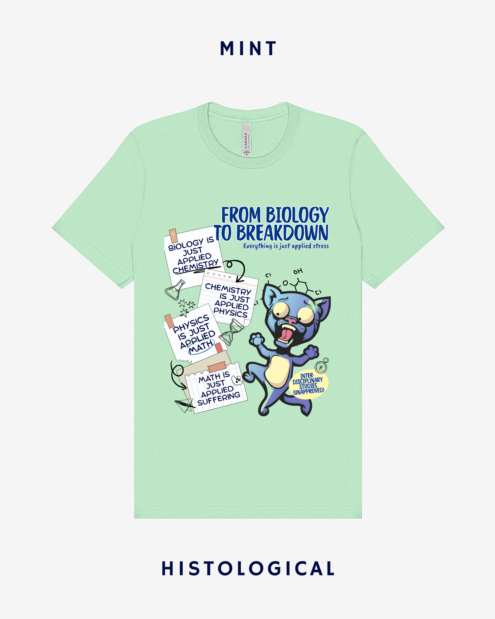 Biology To Breakdown Unisex T-shirt