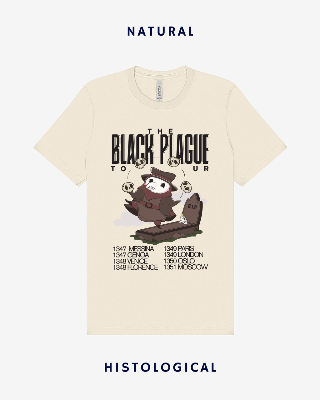 The Black Plague Tour Unisex T-shirt