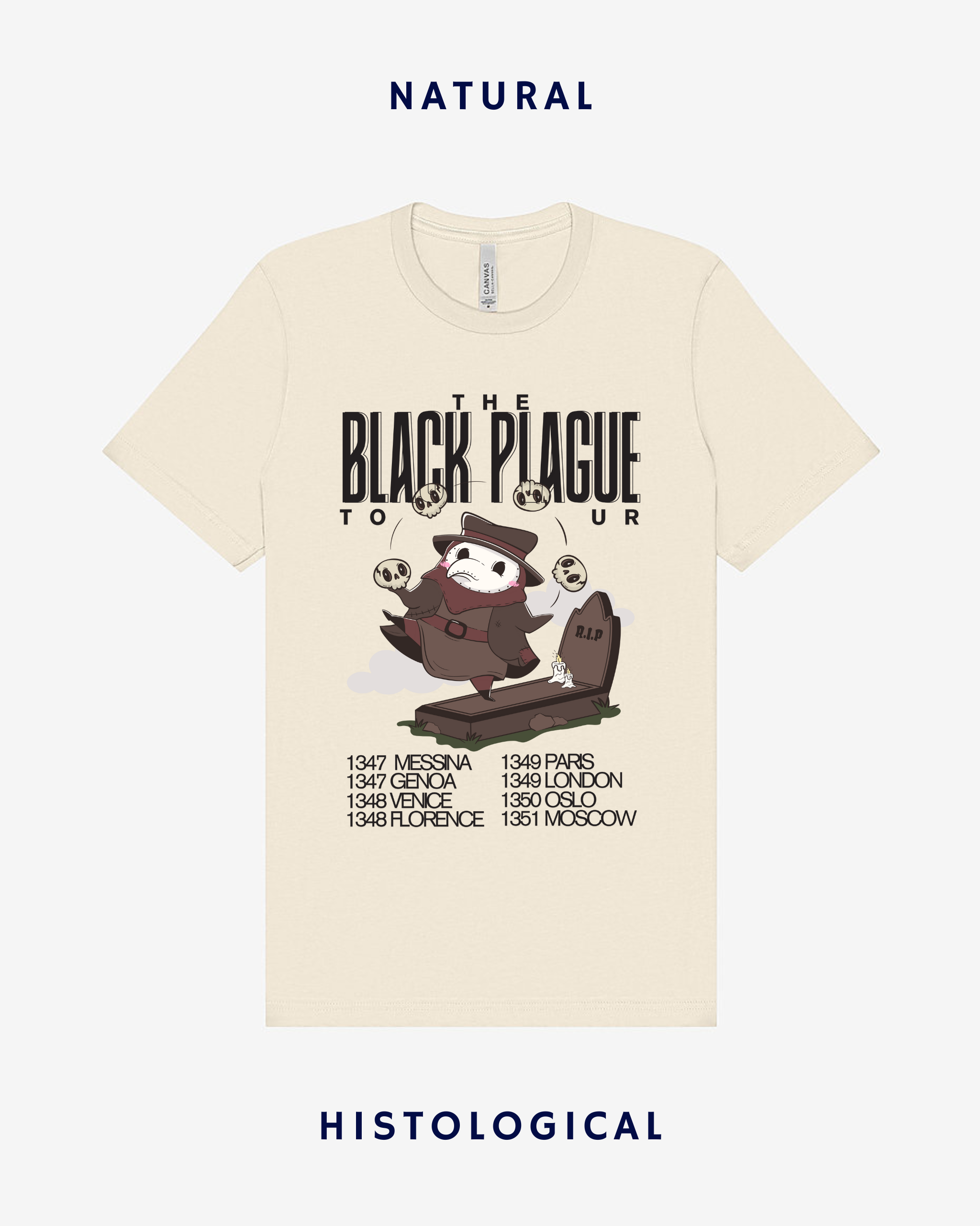 The Black Plague Tour Unisex T-shirt
