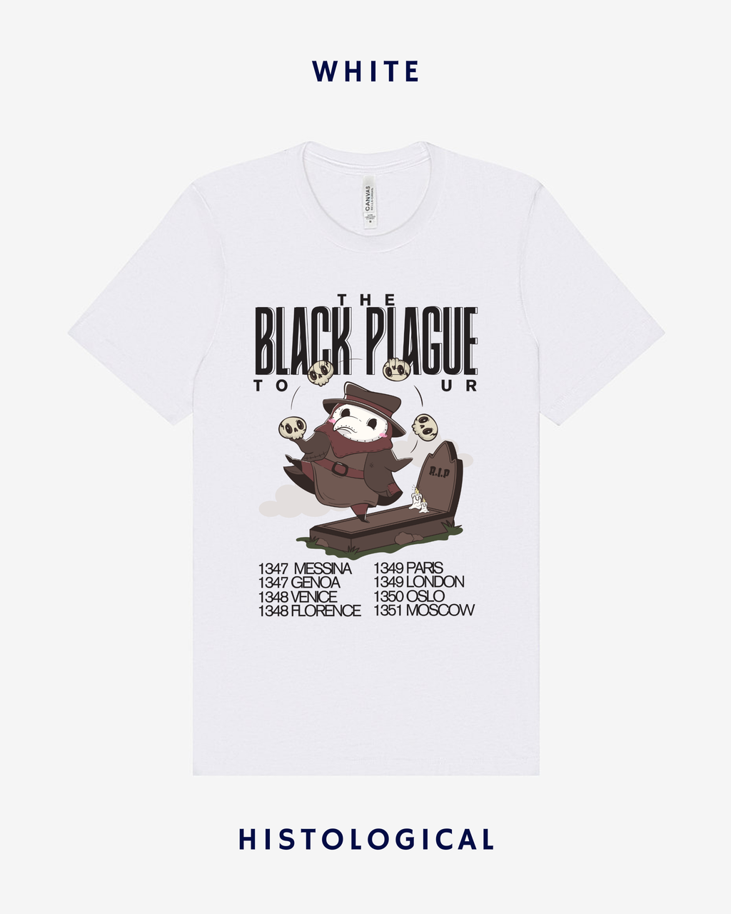 The Black Plague Tour Unisex T-shirt