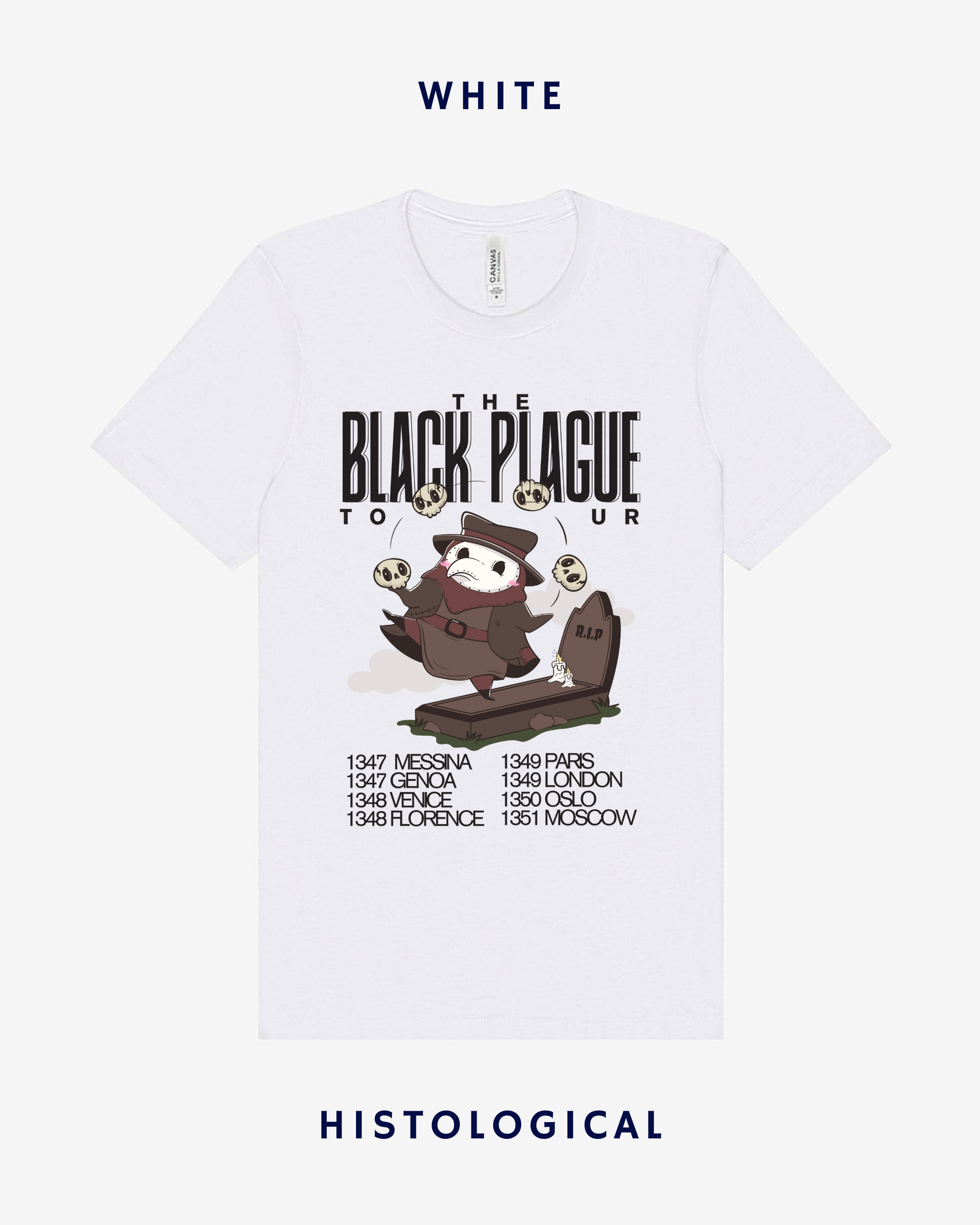The Black Plague Tour Unisex T-shirt
