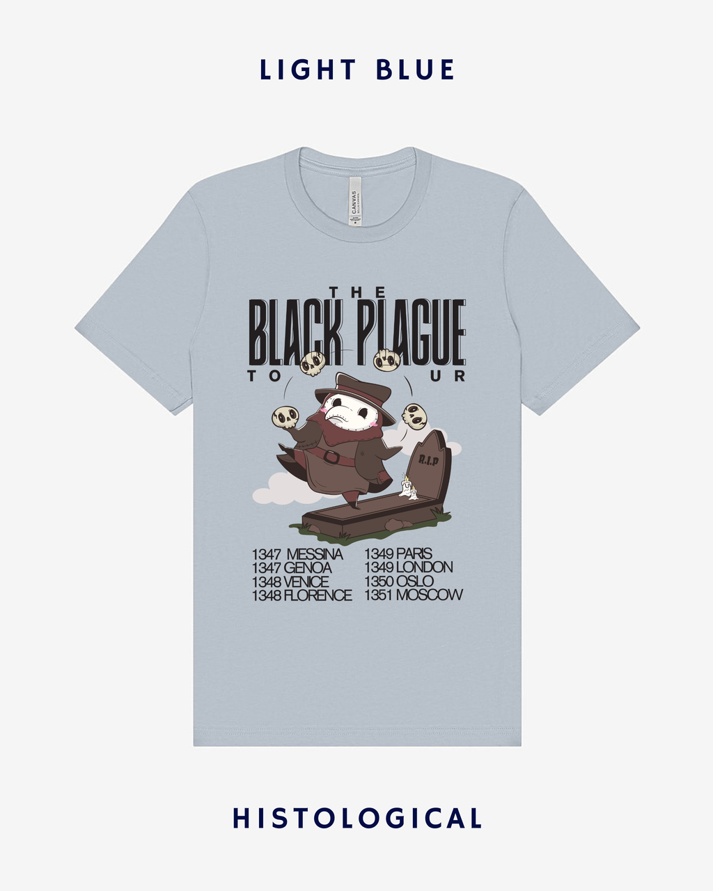 The Black Plague Tour Unisex T-shirt
