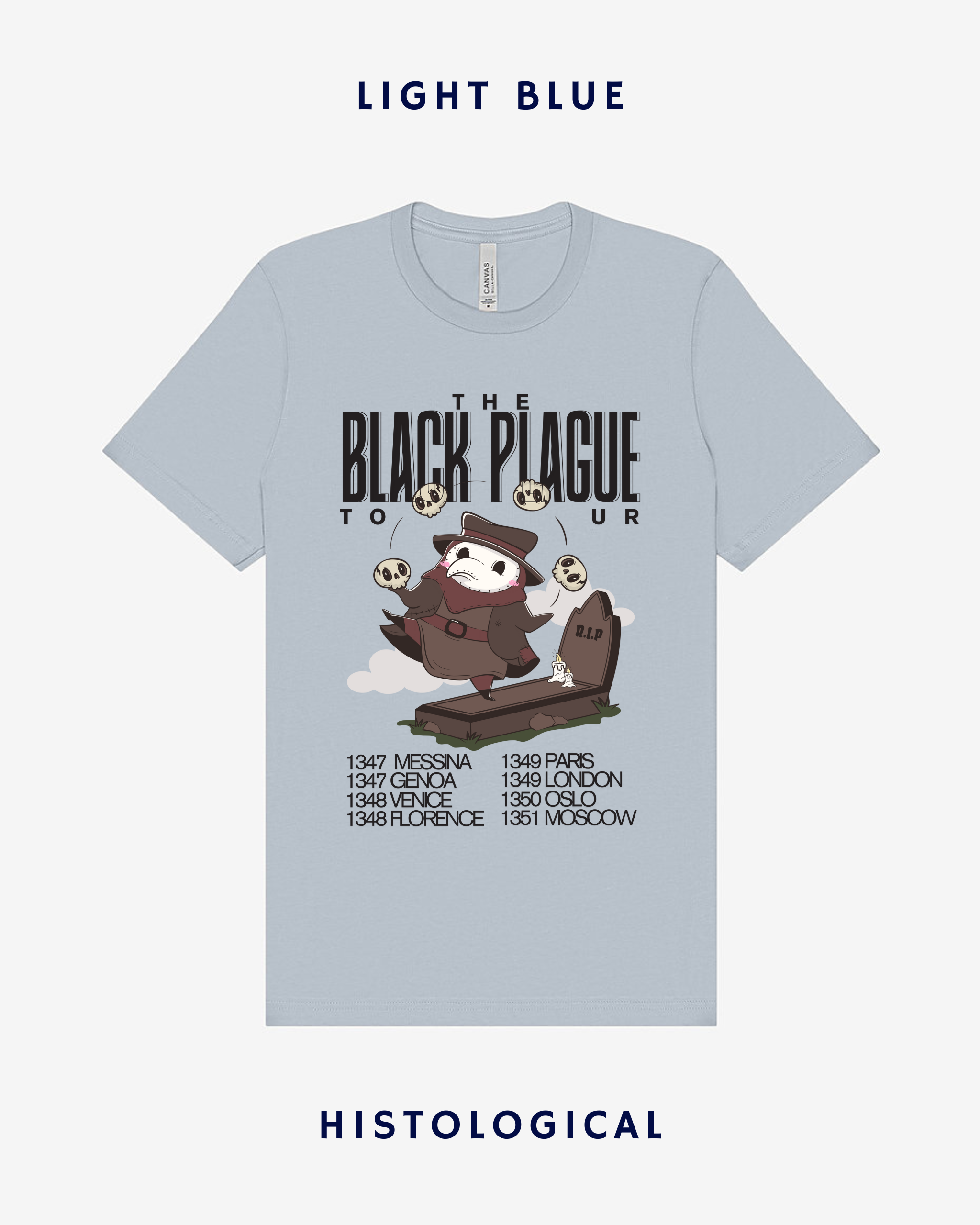 The Black Plague Tour Unisex T-shirt