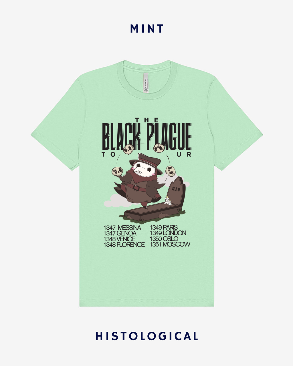The Black Plague Tour Unisex T-shirt
