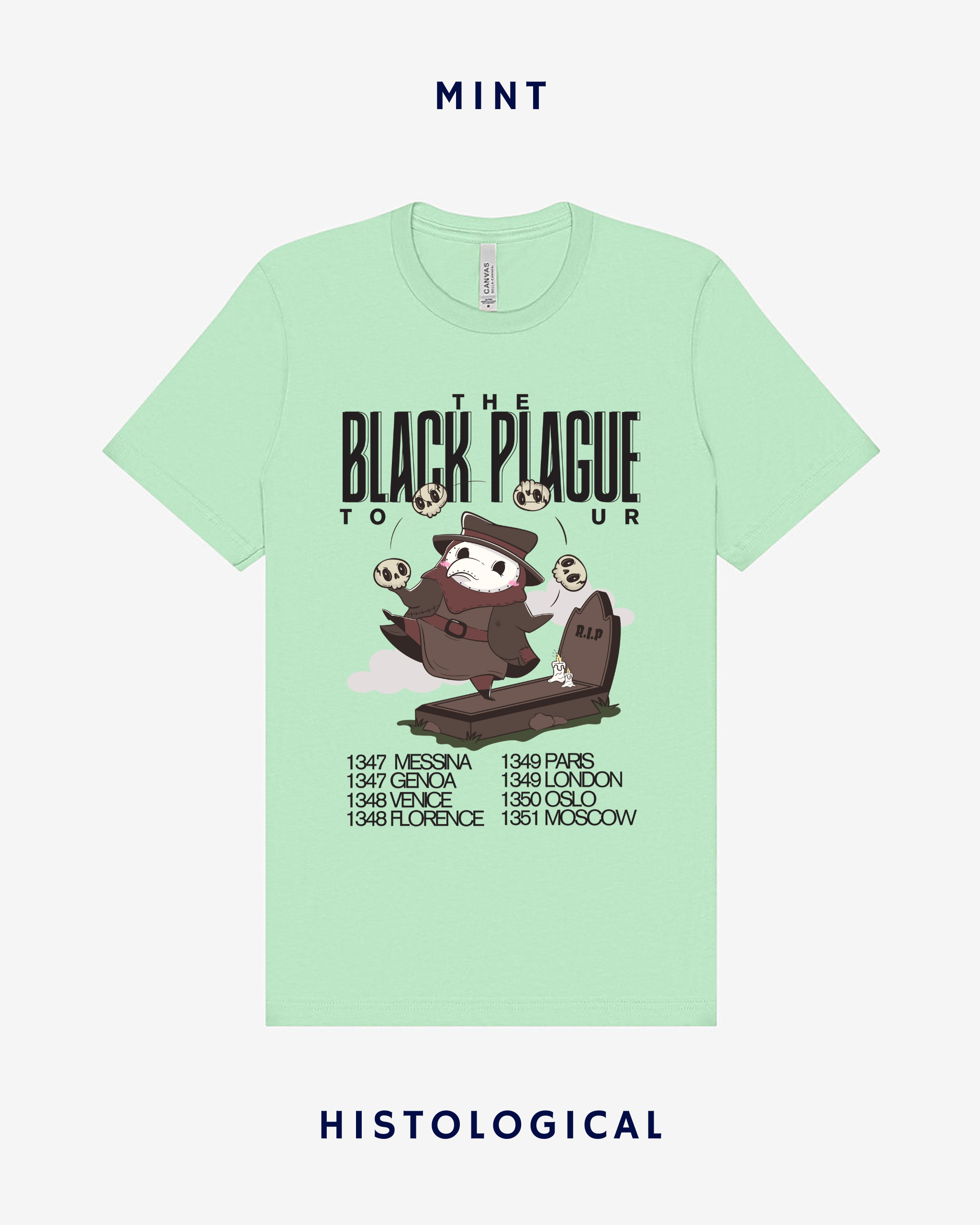 The Black Plague Tour Unisex T-shirt
