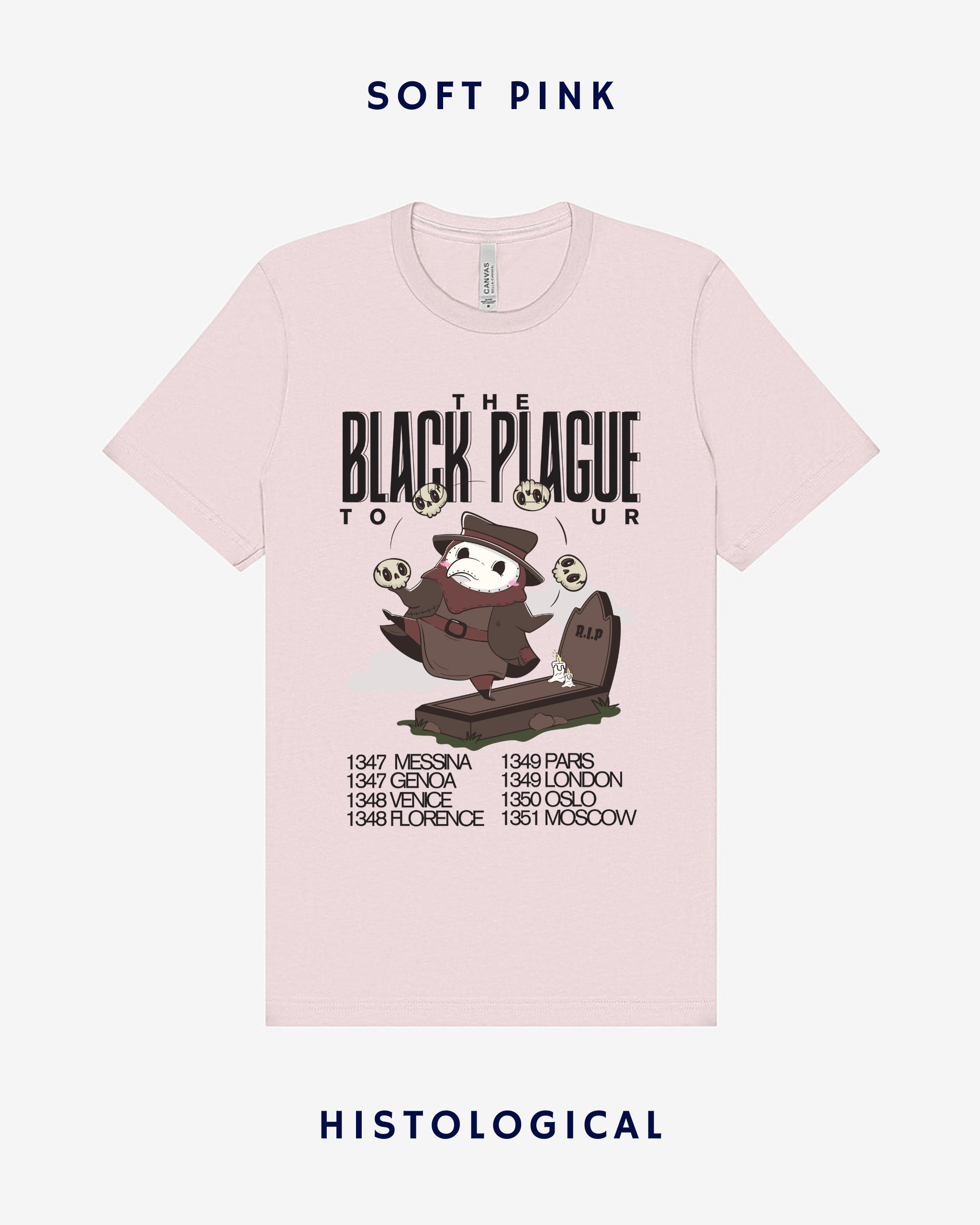 The Black Plague Tour Unisex T-shirt