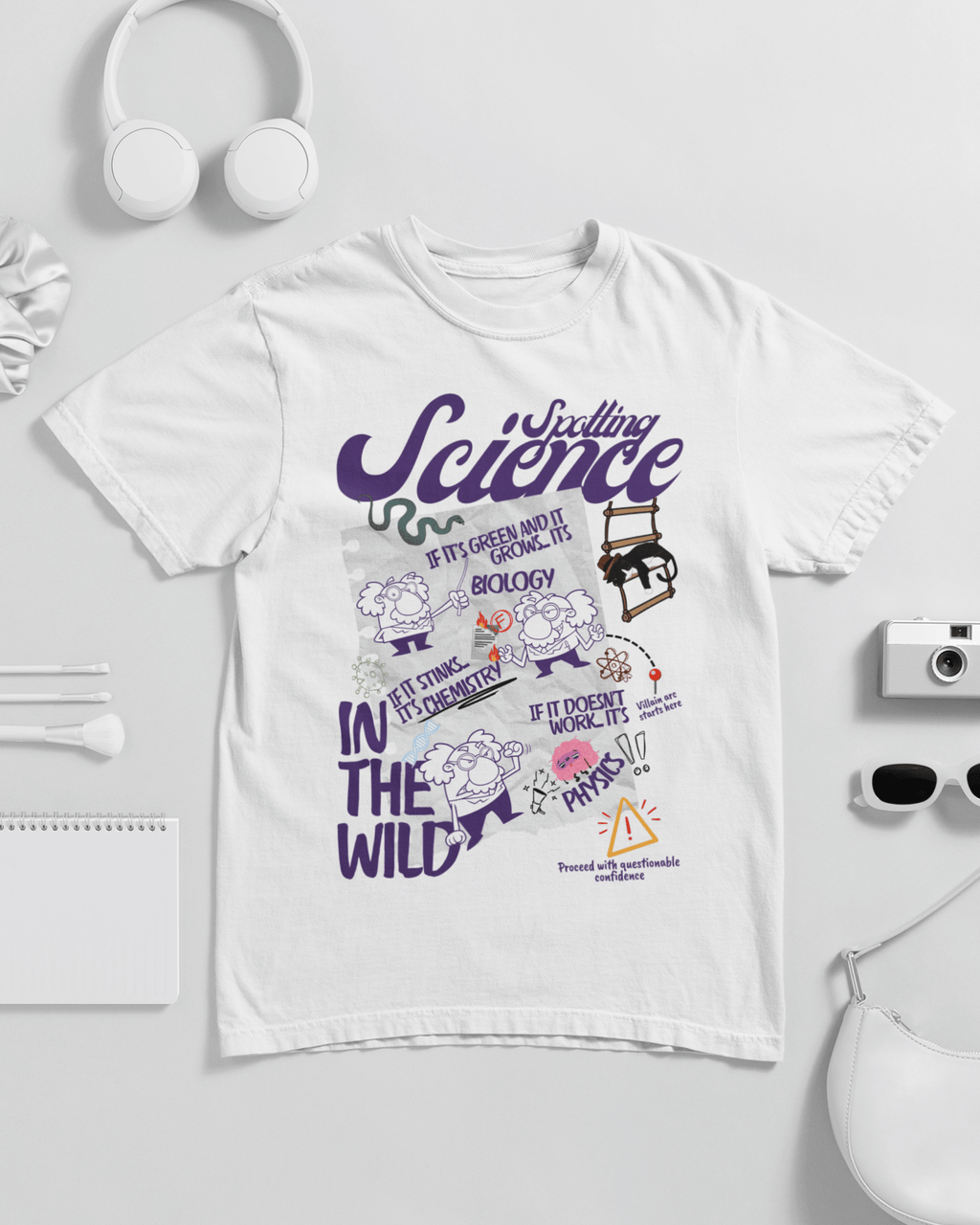 Spotting Science In The Wild Unisex T-shirt