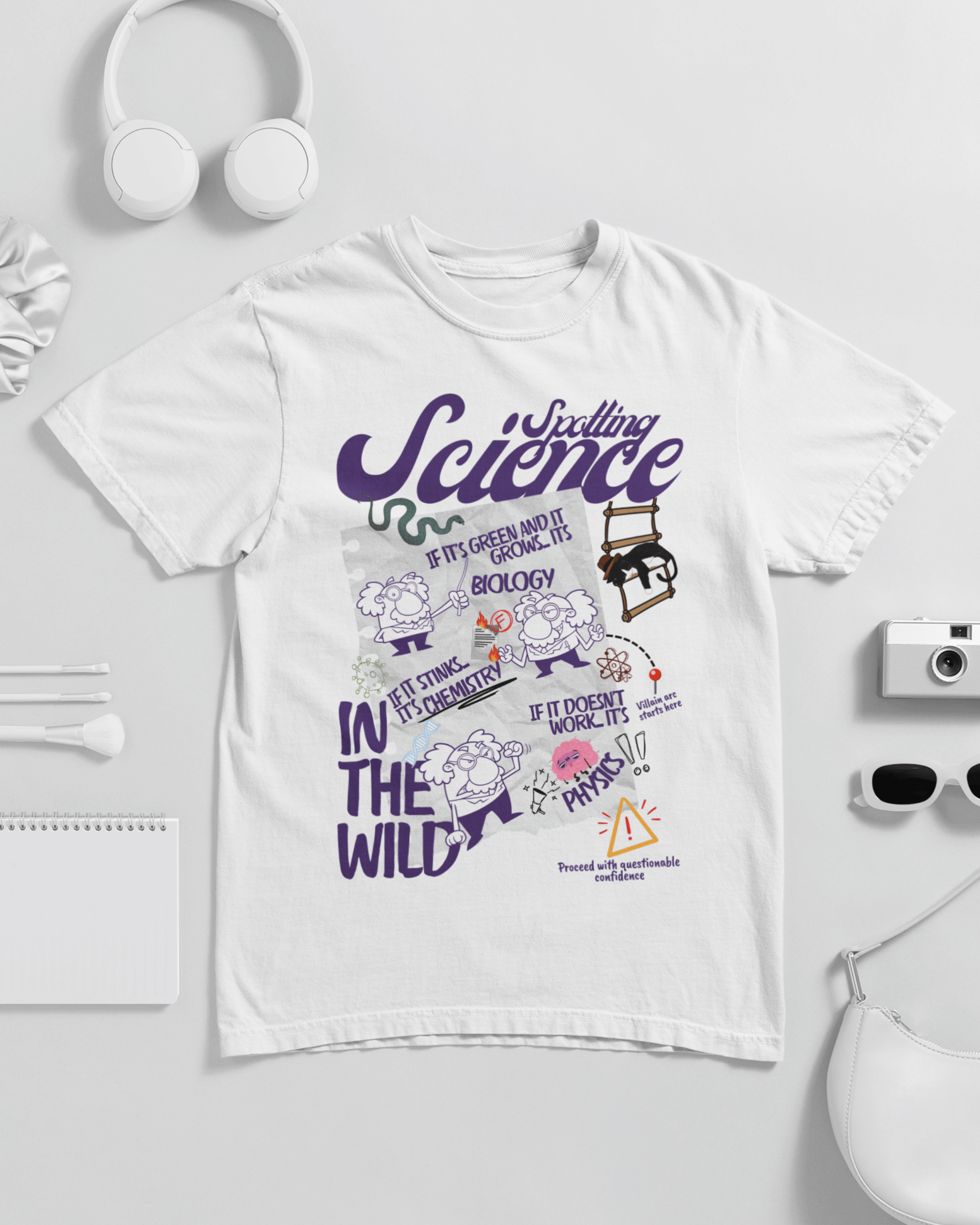 Spotting Science In The Wild Unisex T-shirt