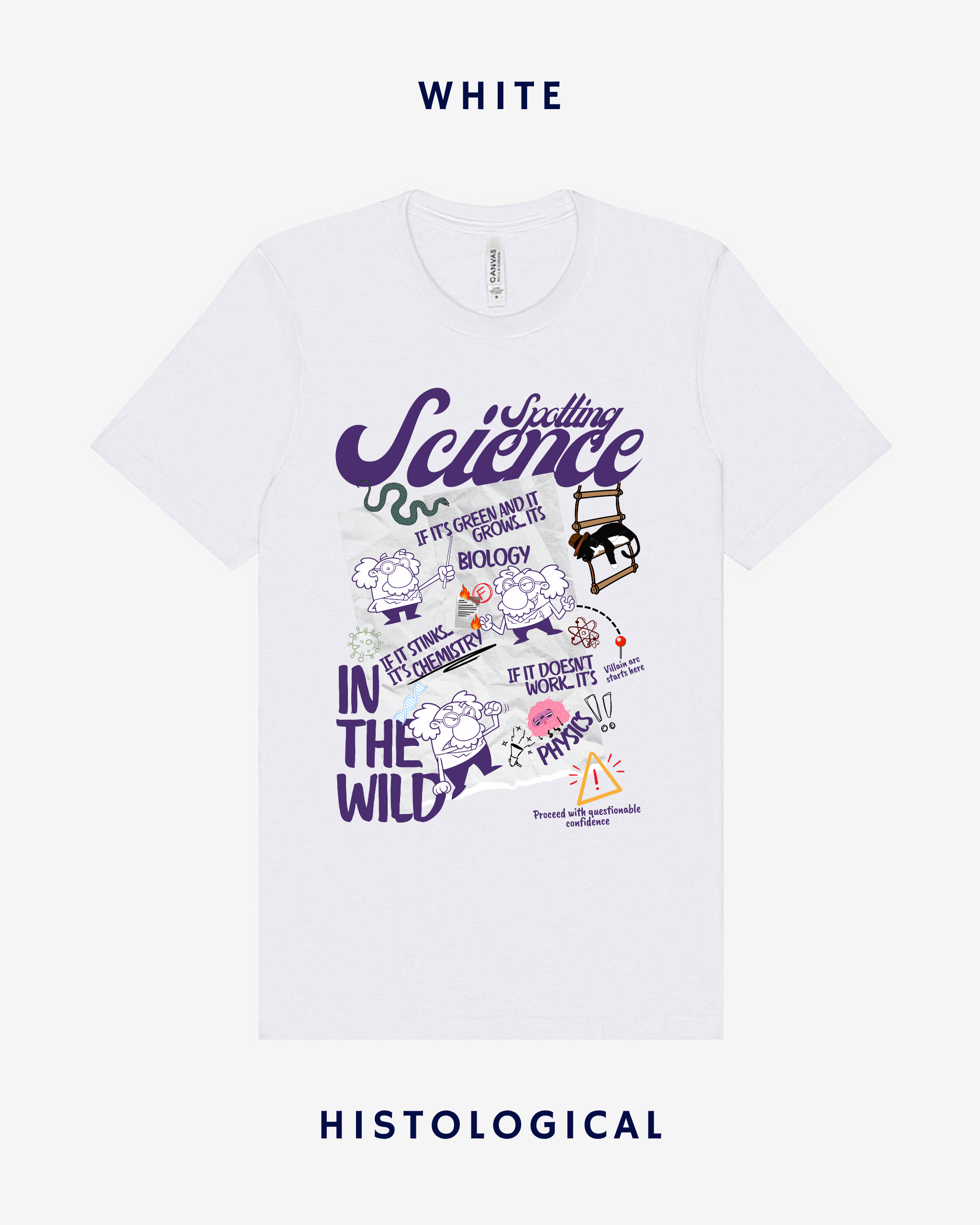 Spotting Science In The Wild Unisex T-shirt