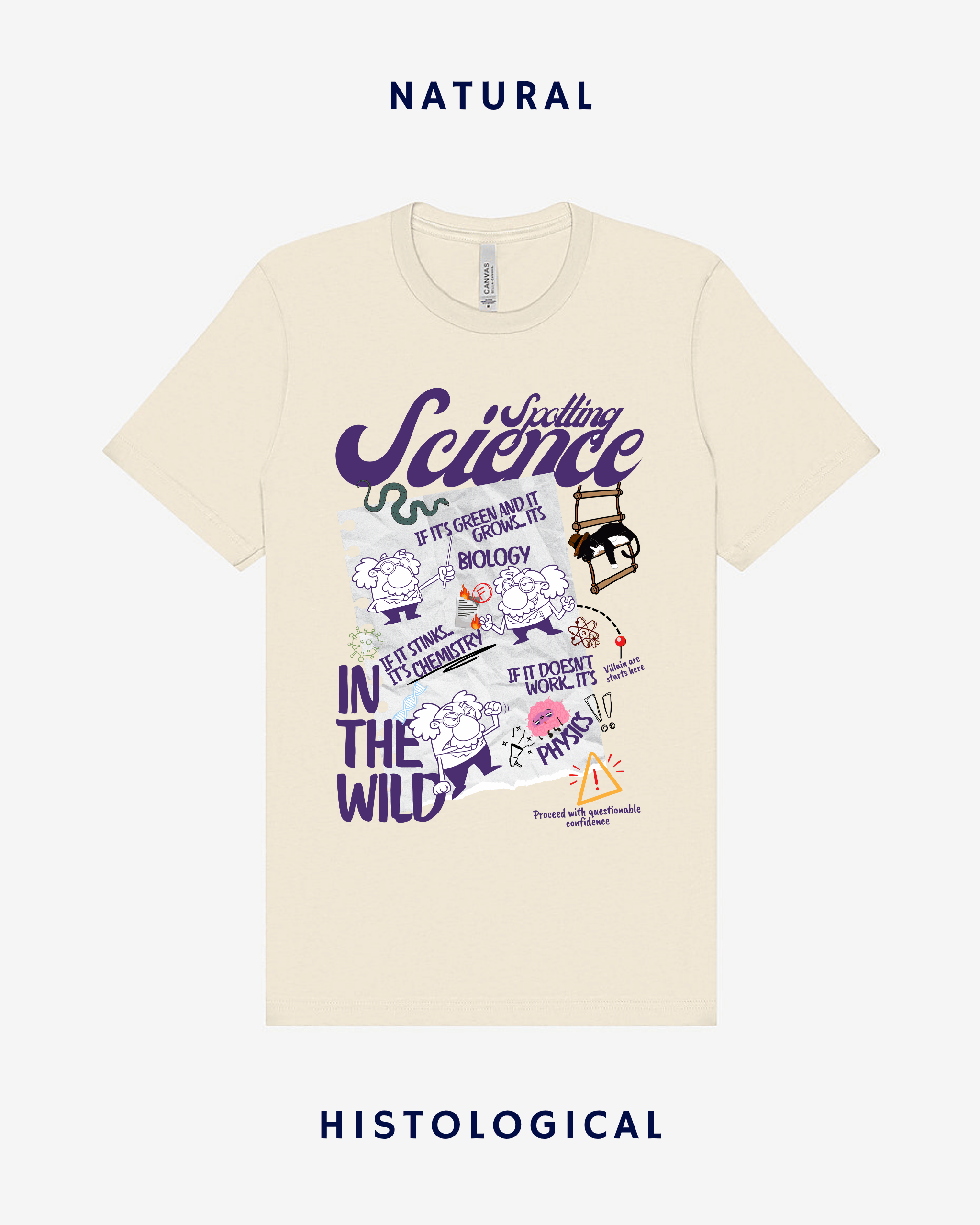 Spotting Science In The Wild Unisex T-shirt
