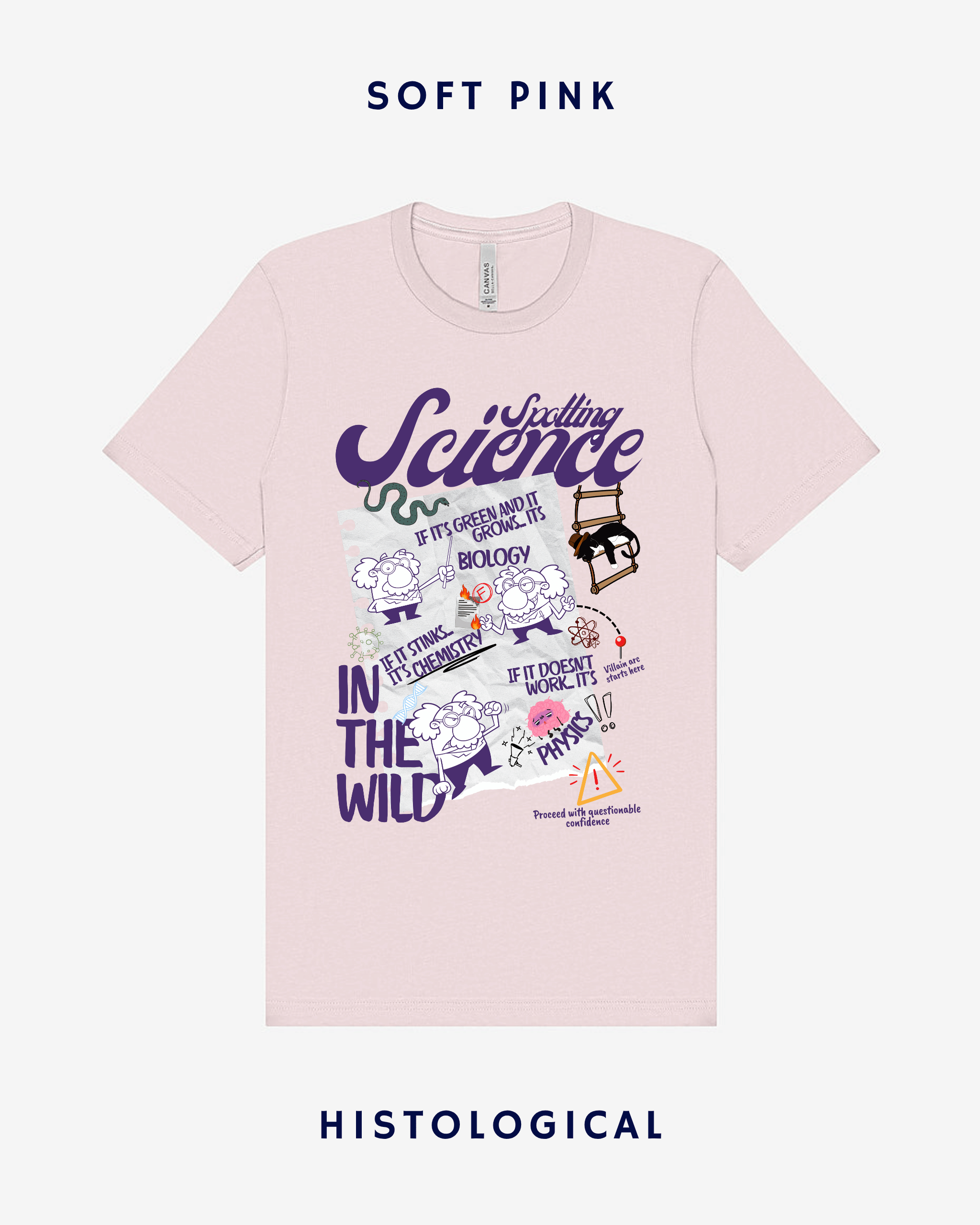 Spotting Science In The Wild Unisex T-shirt