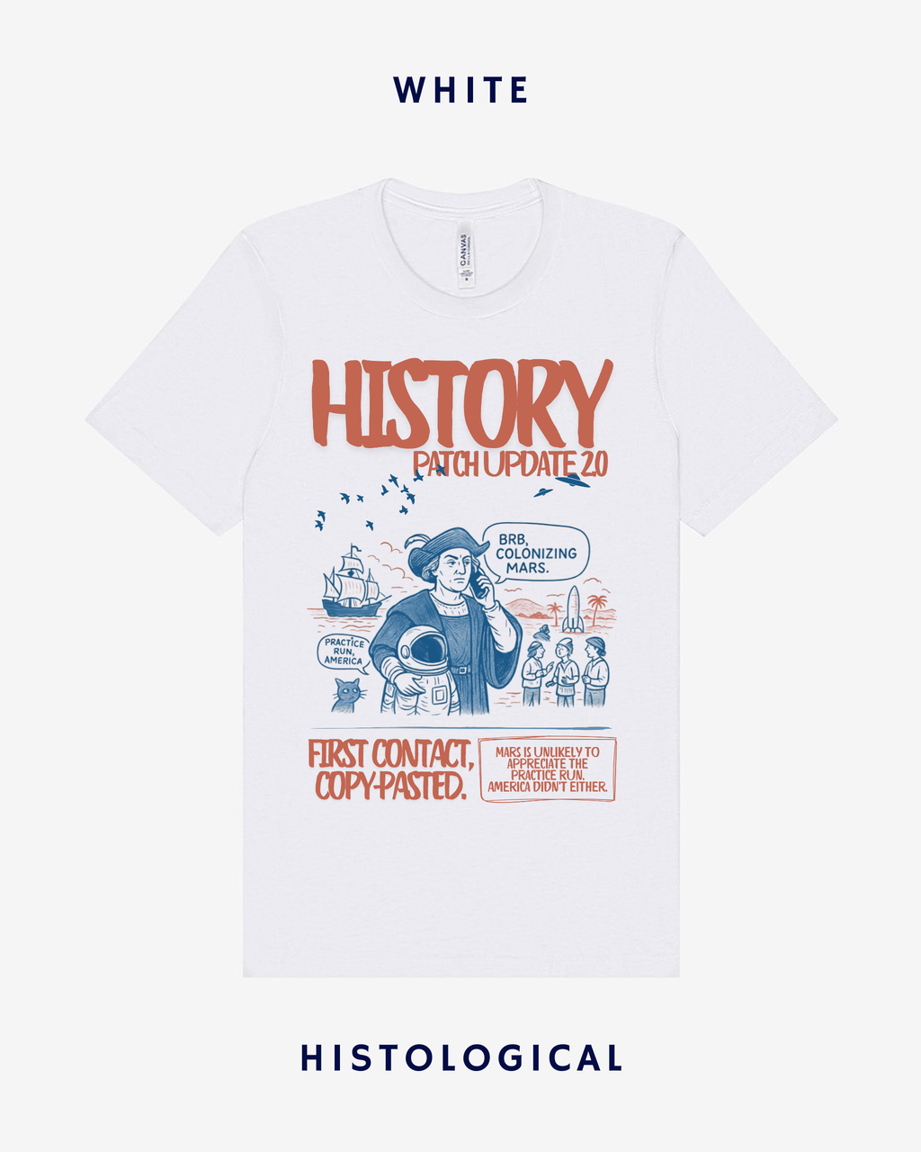 History Patch Update 2.0 Unisex T-shirt