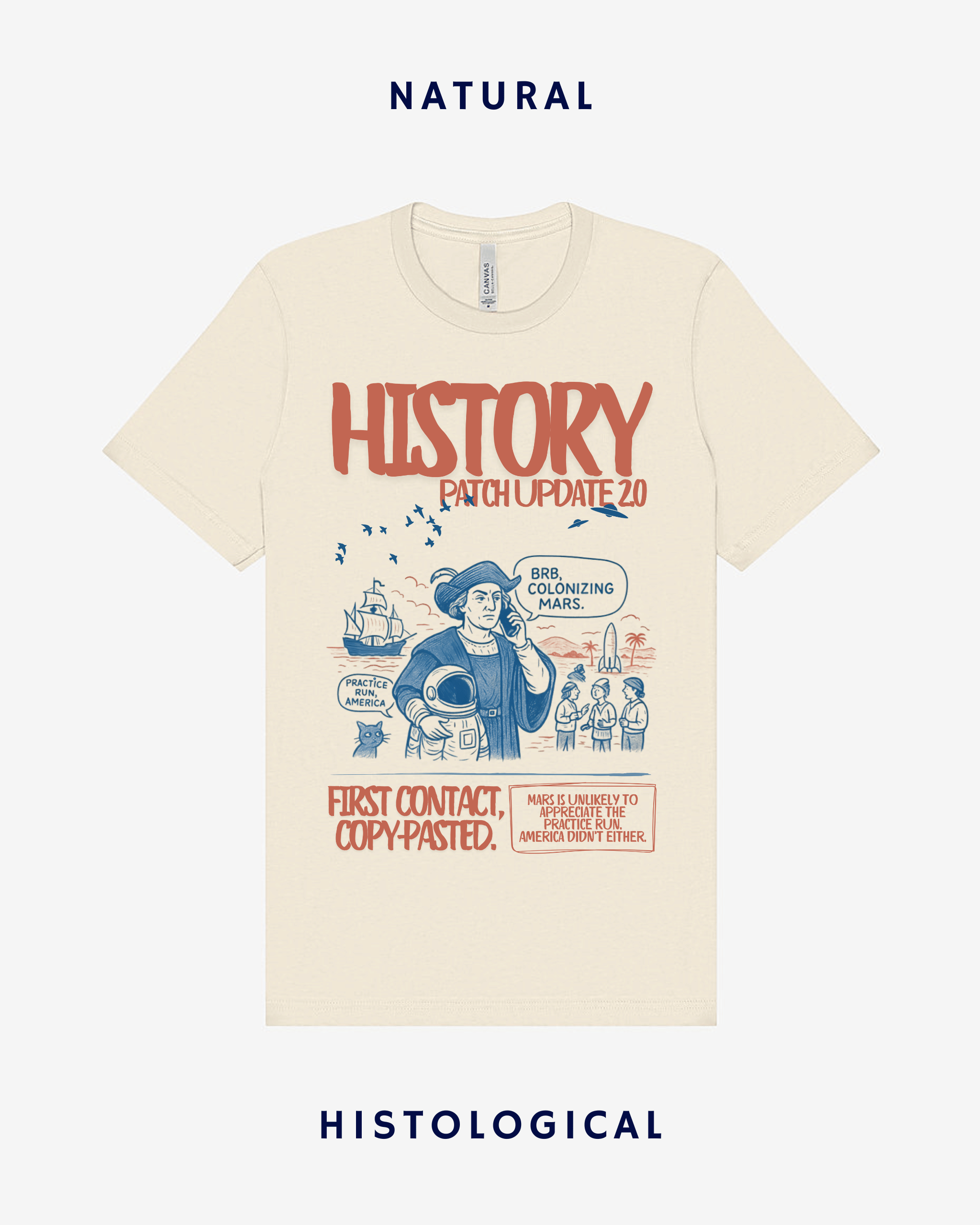 History Patch Update 2.0 Unisex T-shirt