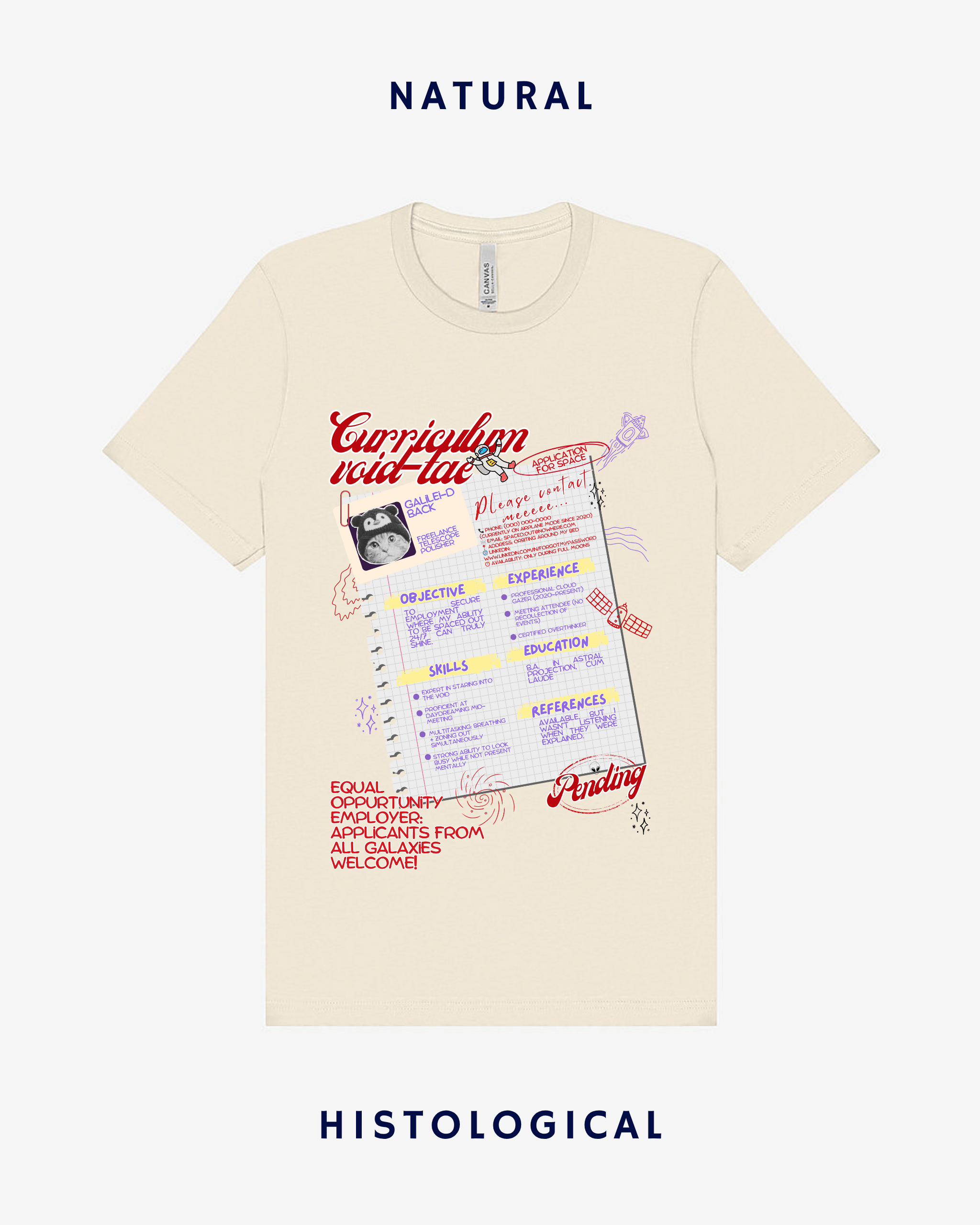 Curriculum Void-tae Unisex T-shirt