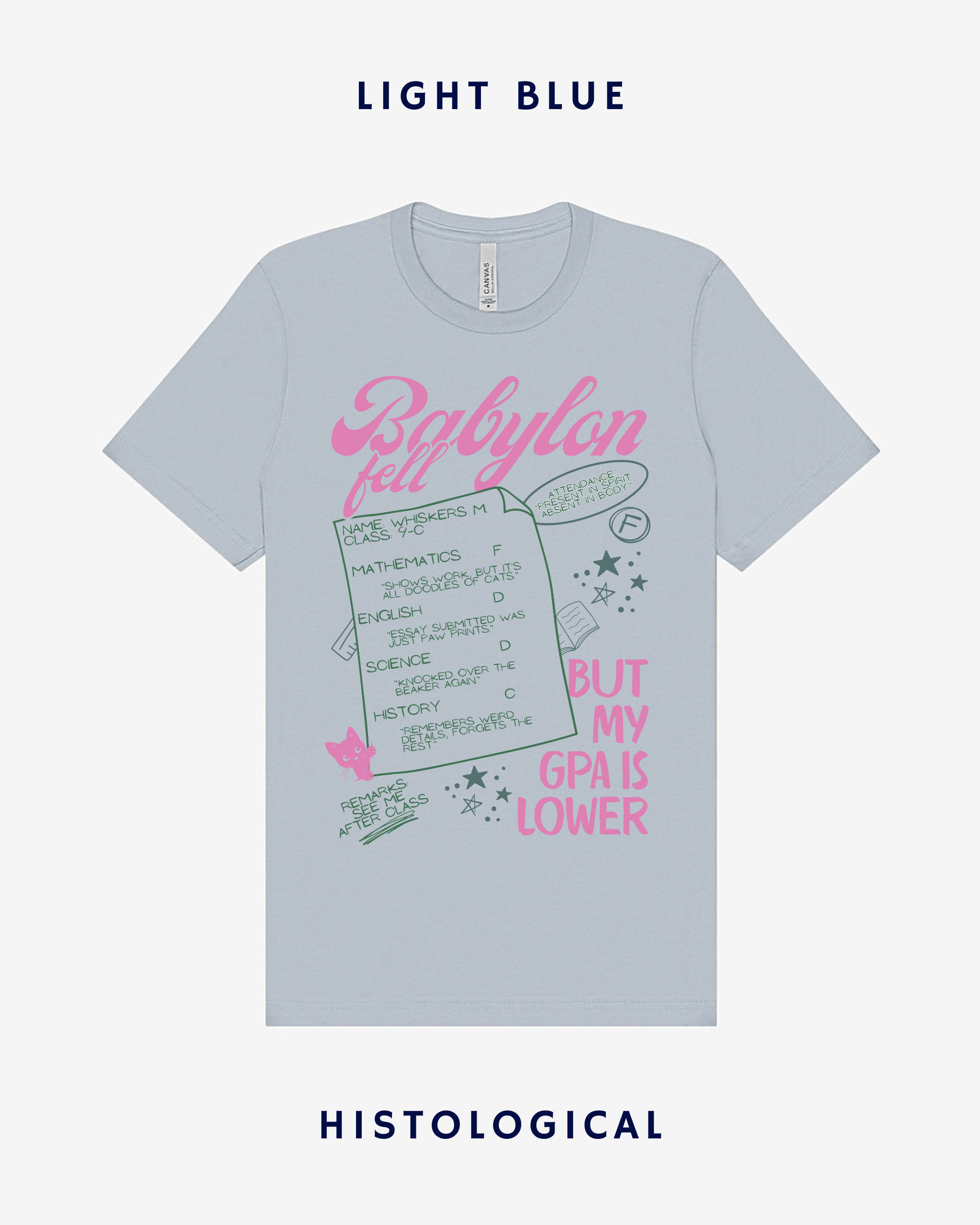 Babylon Fell But My GPA Is Lower Unisex T-shirt