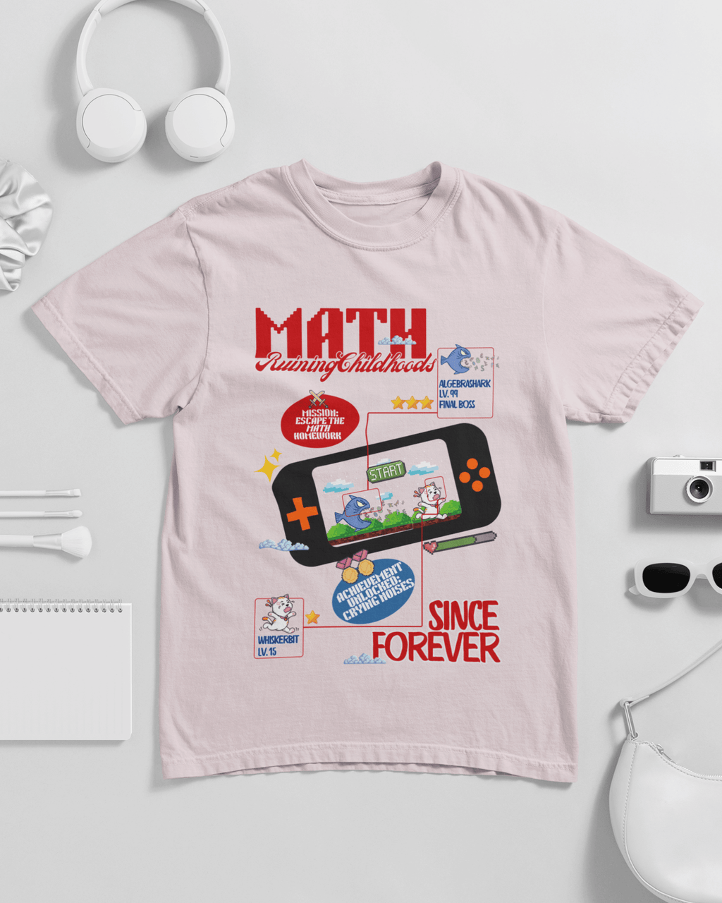 Math Ruining Childhood Since Forever Unisex T-shirt