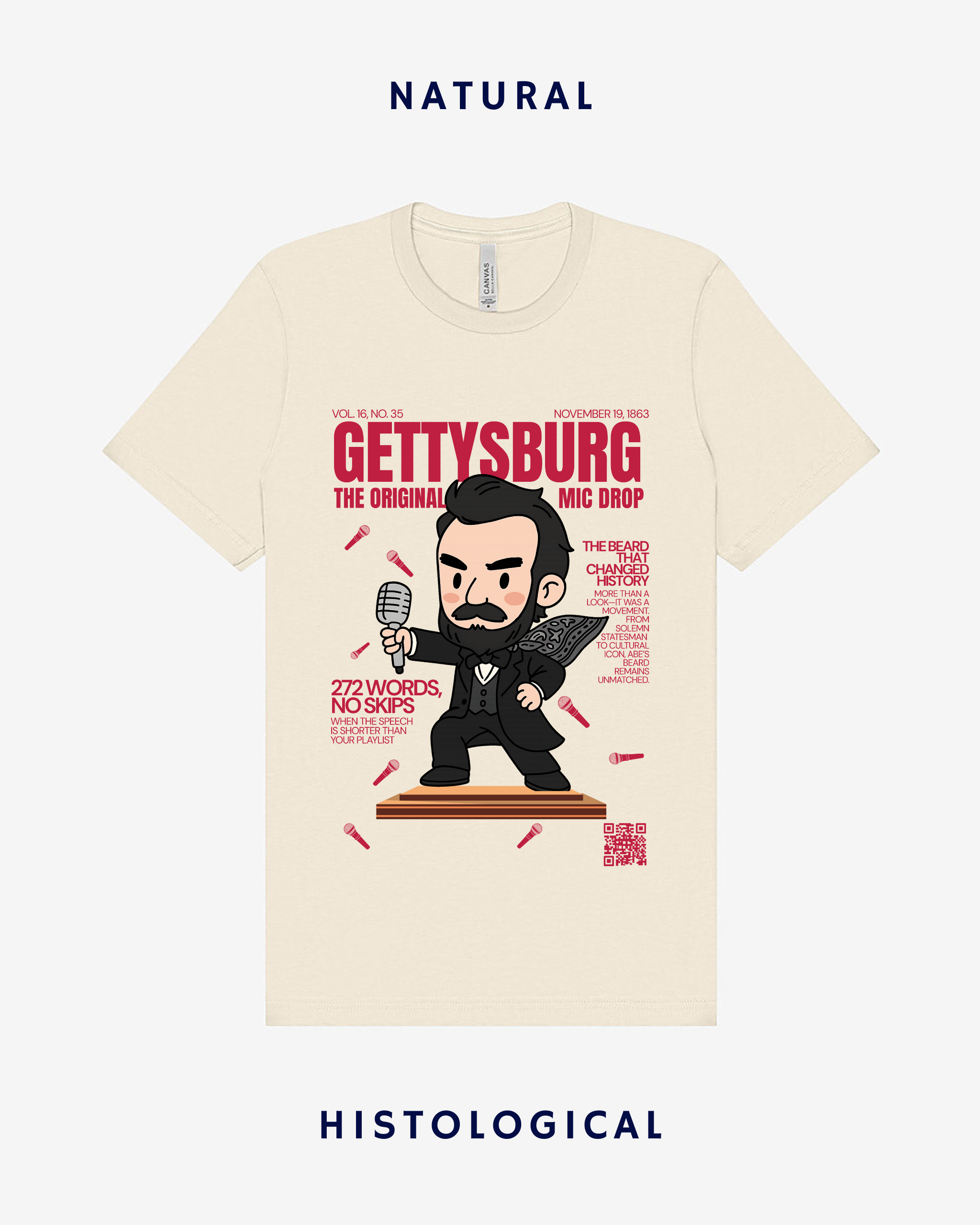 Gettysburg The Original Mic Drop Unisex T-shirt