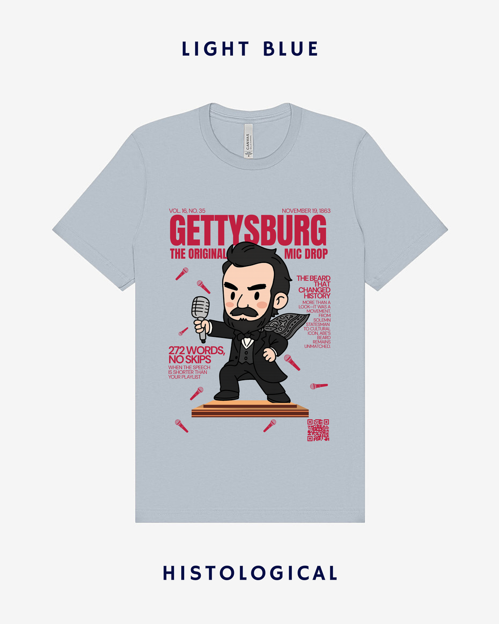 Gettysburg The Original Mic Drop Unisex T-shirt