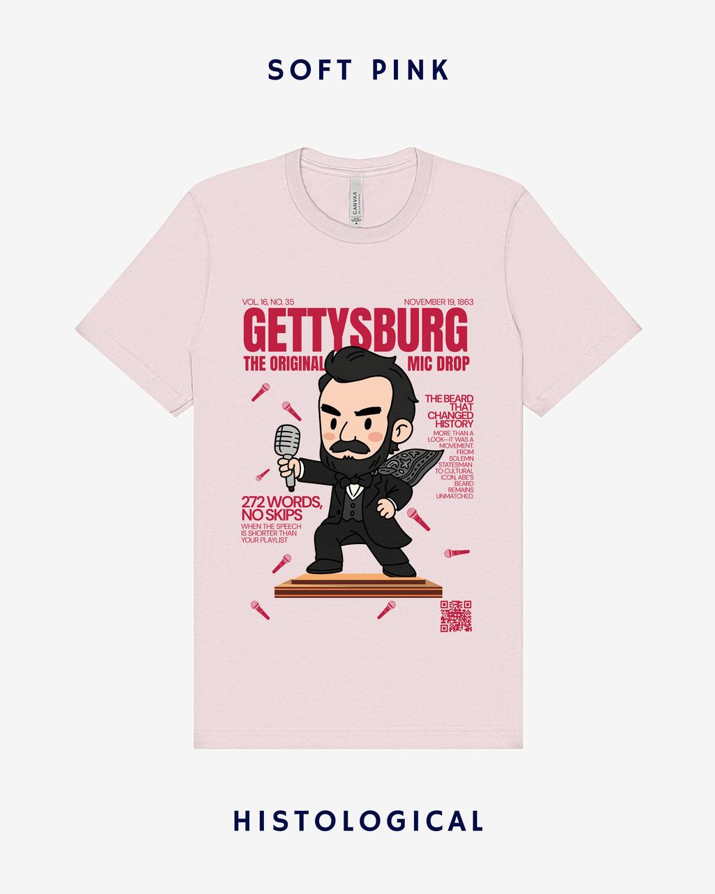 Gettysburg The Original Mic Drop Unisex T-shirt