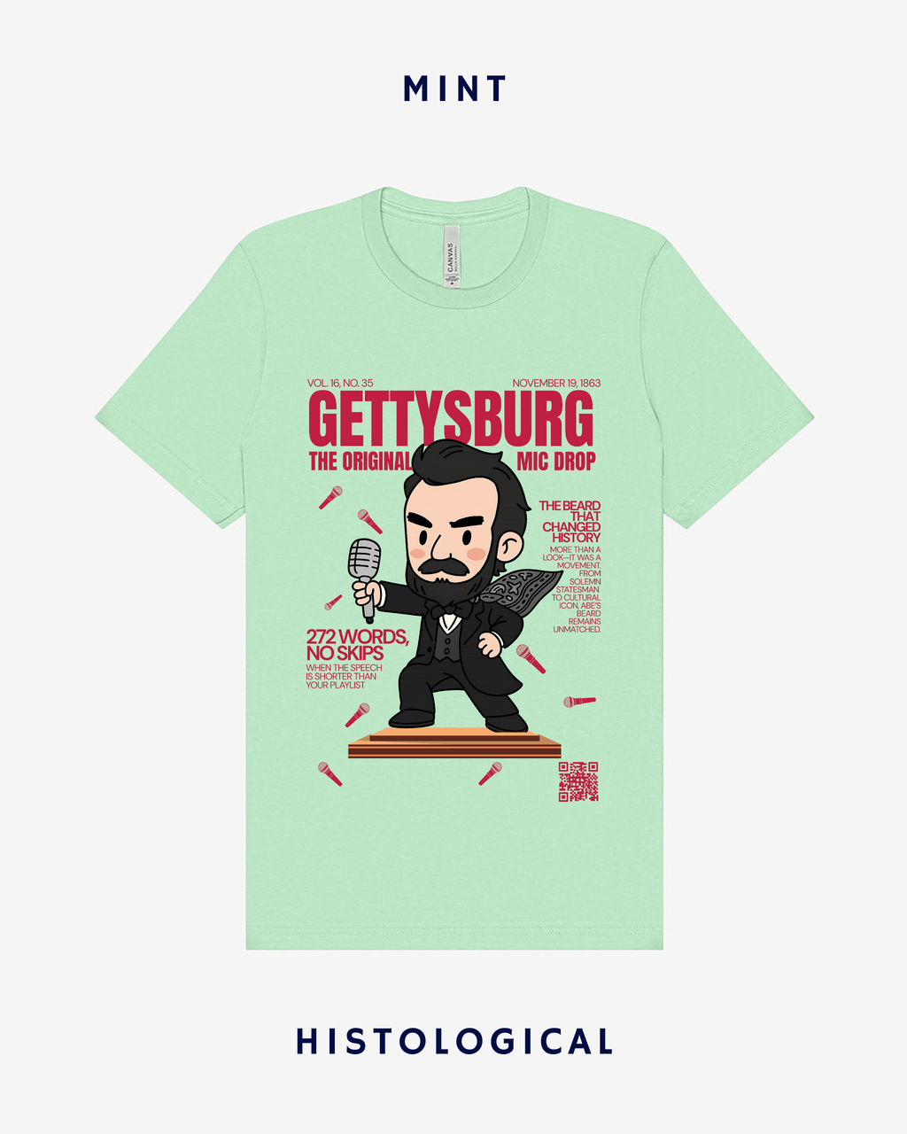 Gettysburg The Original Mic Drop Unisex T-shirt