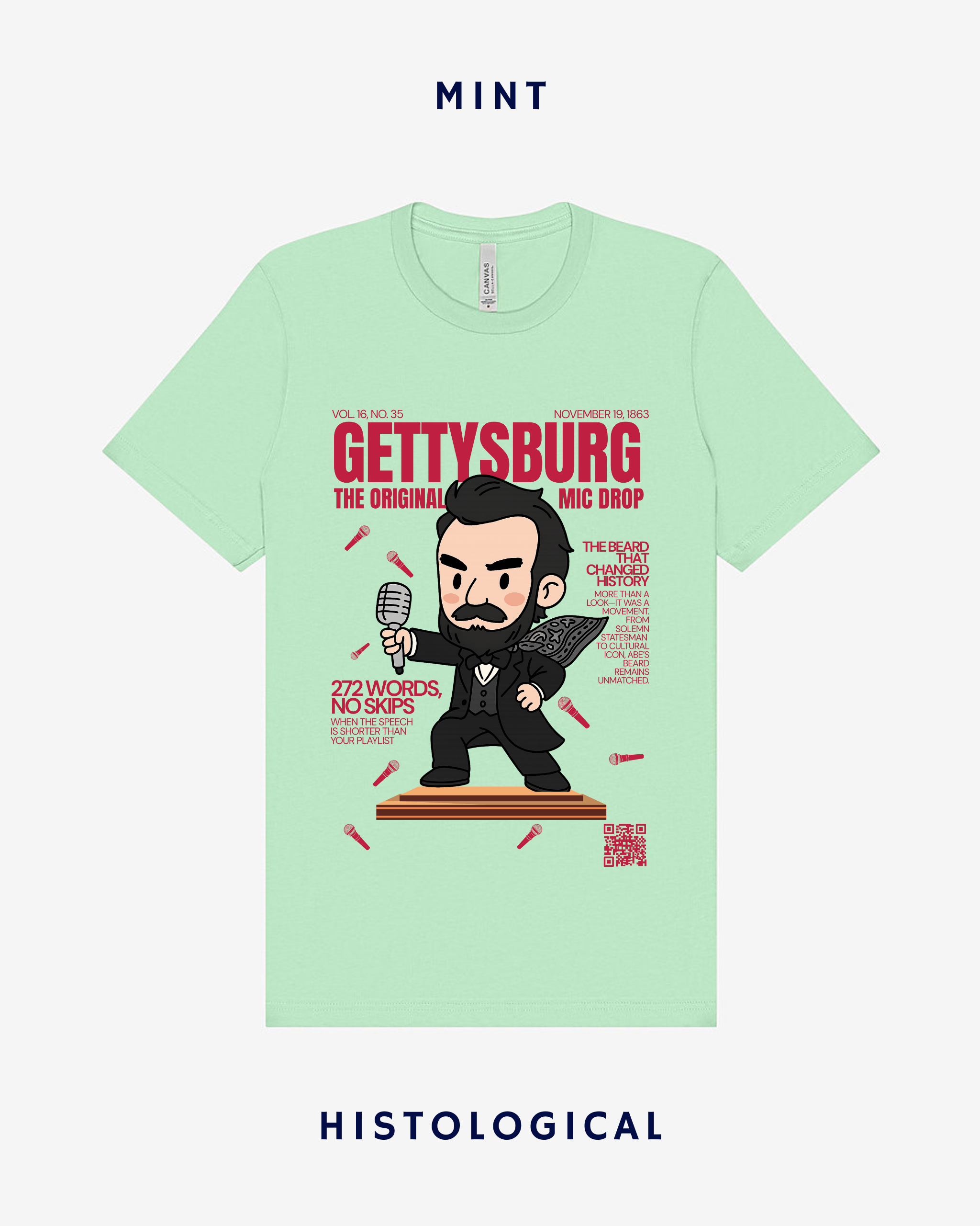 Gettysburg The Original Mic Drop Unisex T-shirt