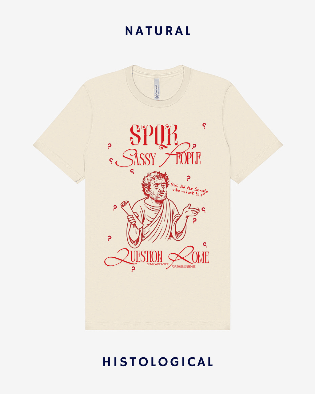 SPQR Sassy People Question Rome Unisex T-shirt