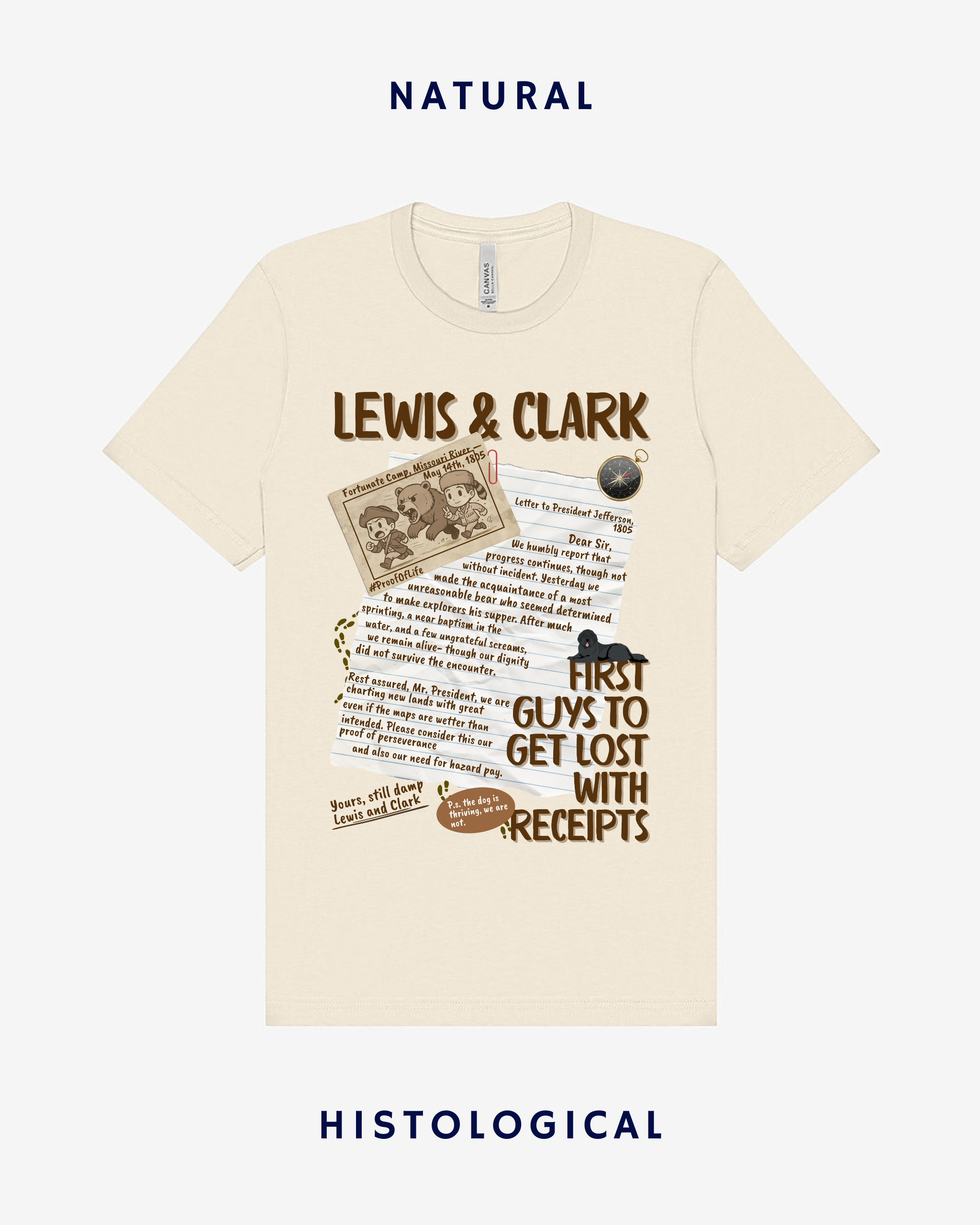 Lewis and Clark First Guys To Get Lost With Receipt