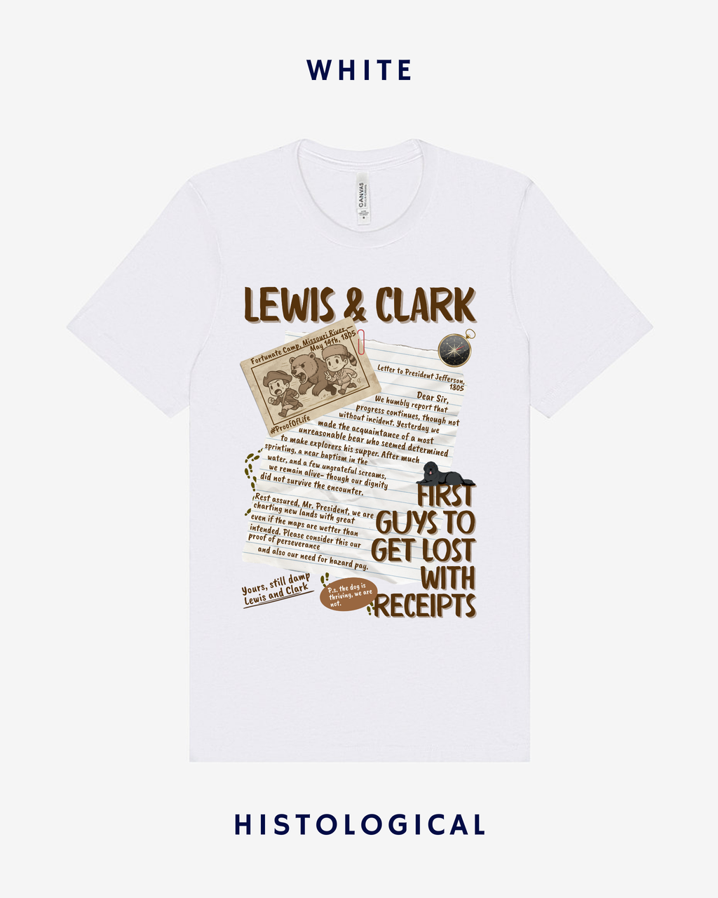 Lewis and Clark First Guys To Get Lost With Receipt