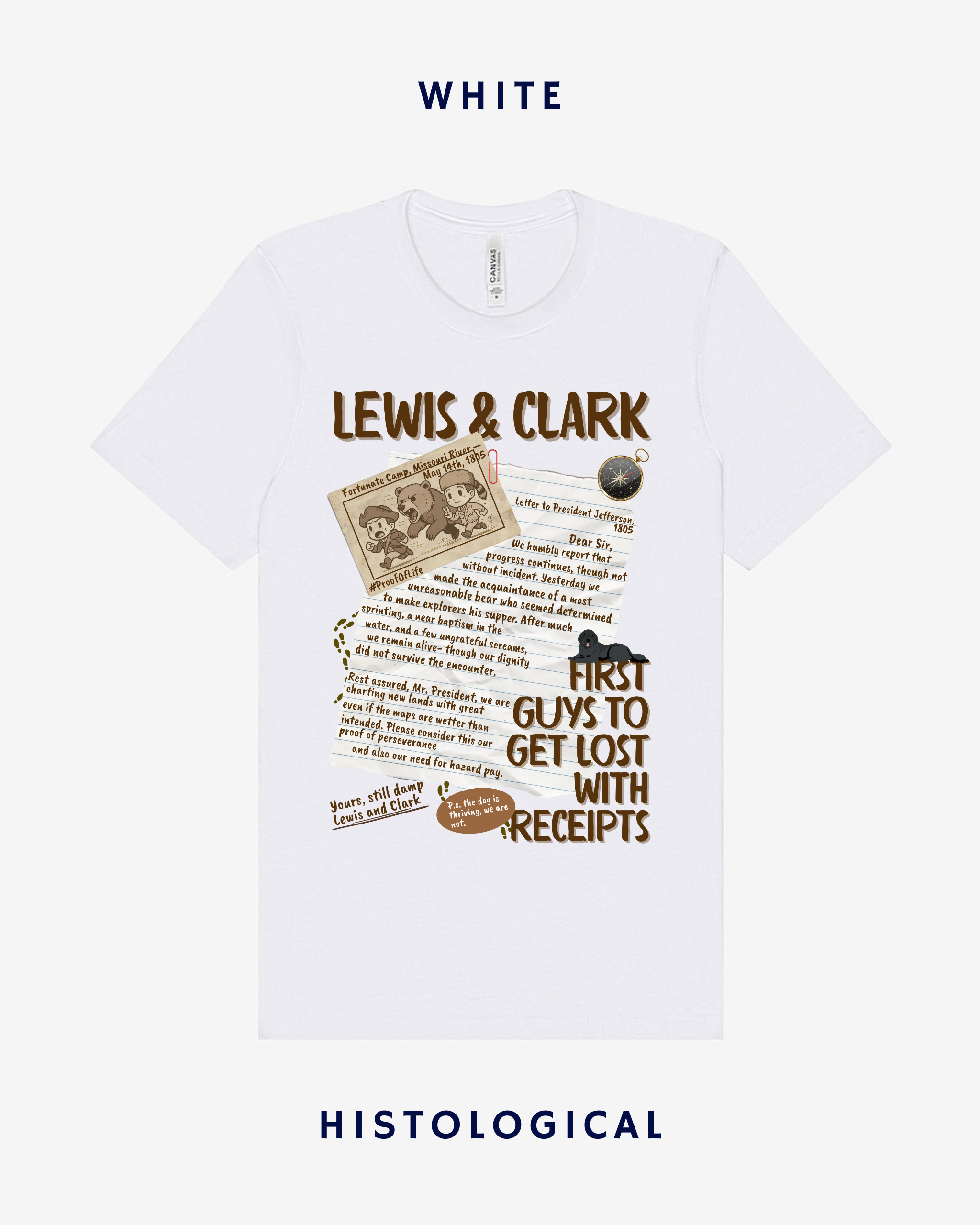 Lewis and Clark First Guys To Get Lost With Receipt