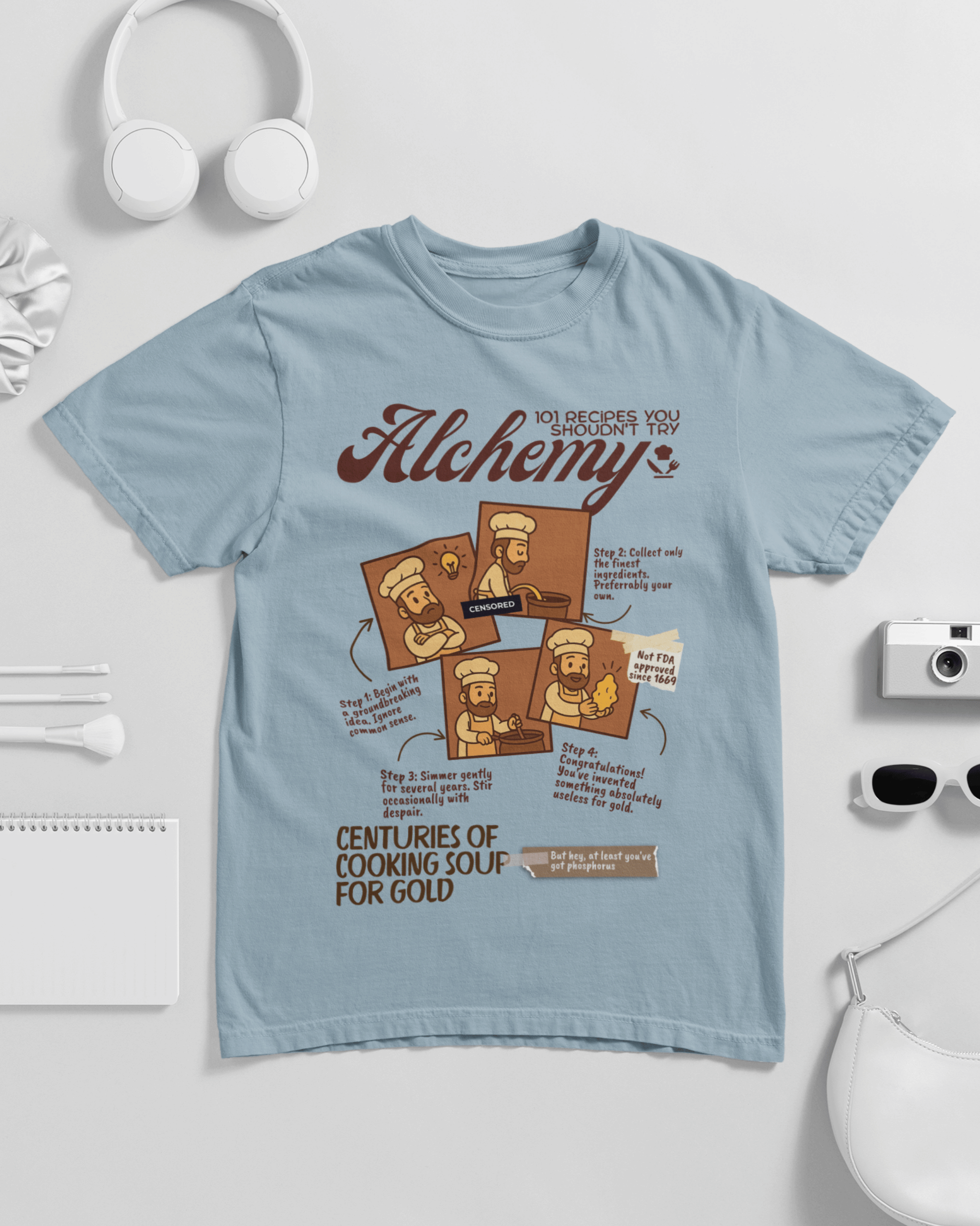 Alchemy Centuries of Cooking Soup For Gold Unisex T-shirt