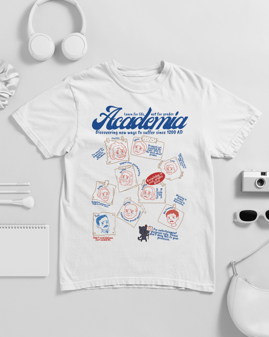 Academia Discovering New Ways To Suffer Since 1200 AD Unisex T-shirt