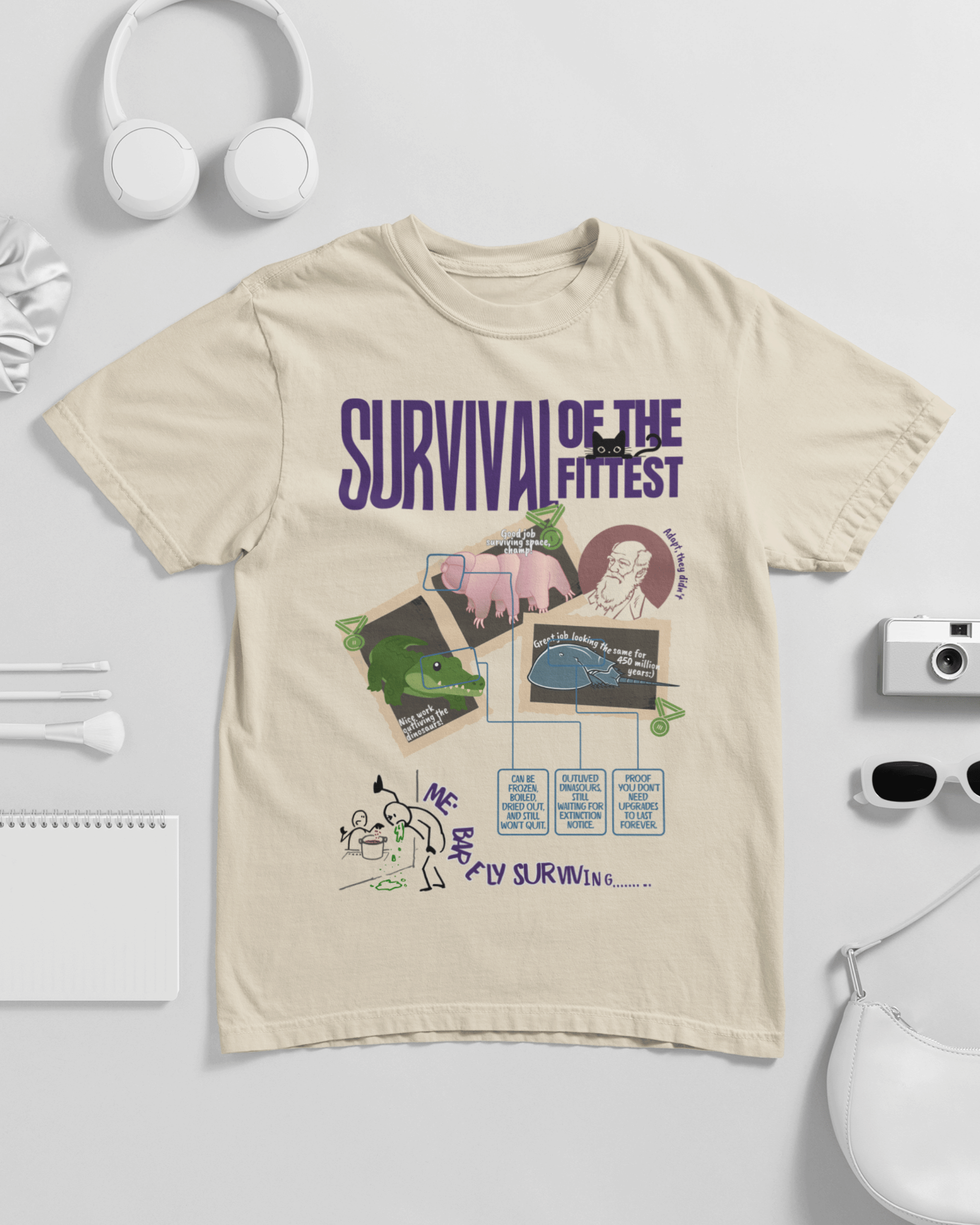 Survival Of The Fittest Unisex T-shirt