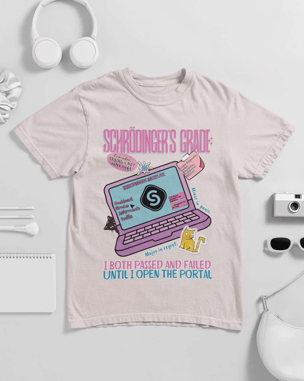 Schrodinger's Grade Unisex T-shirt
