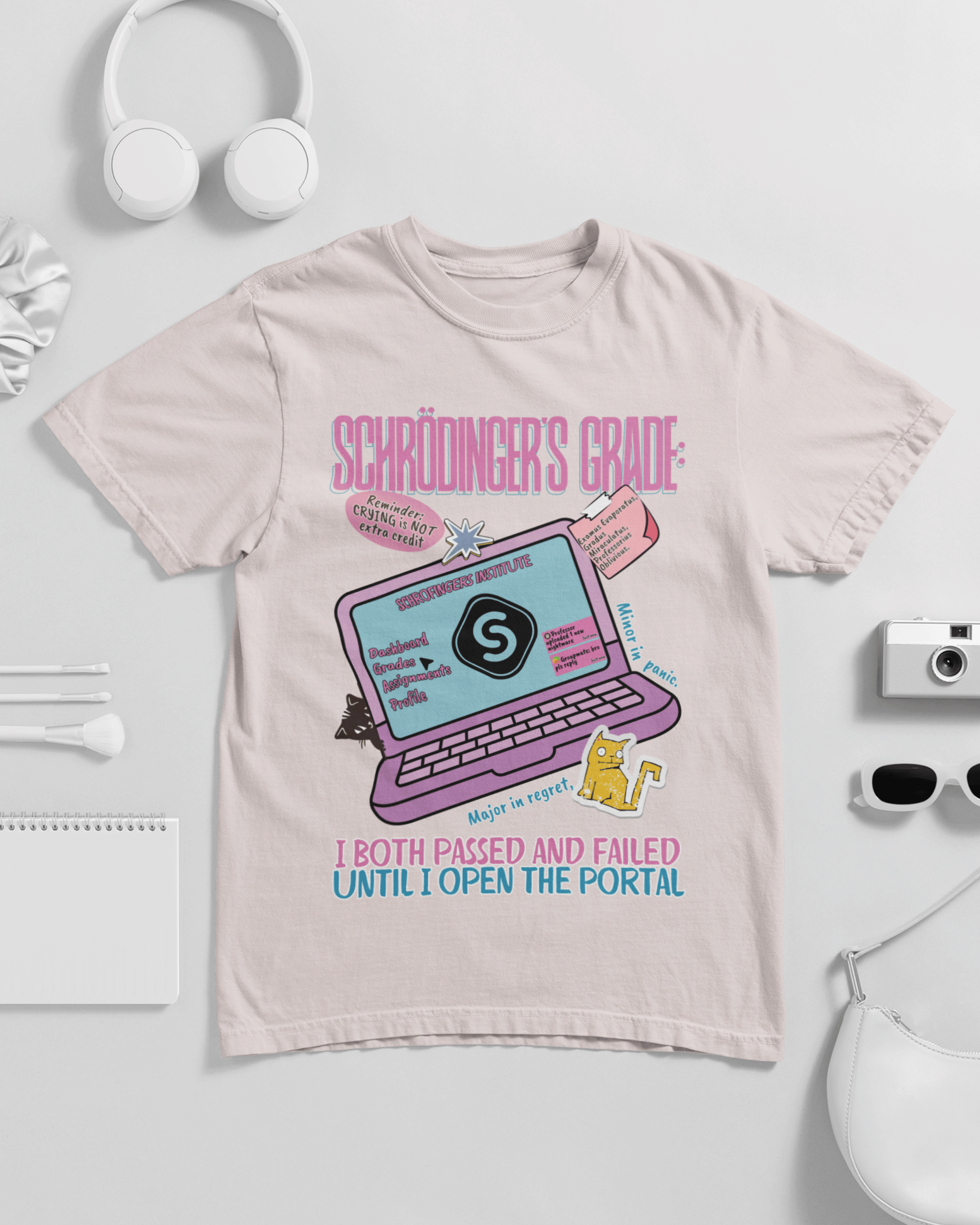 Schrodinger's Grade Unisex T-shirt