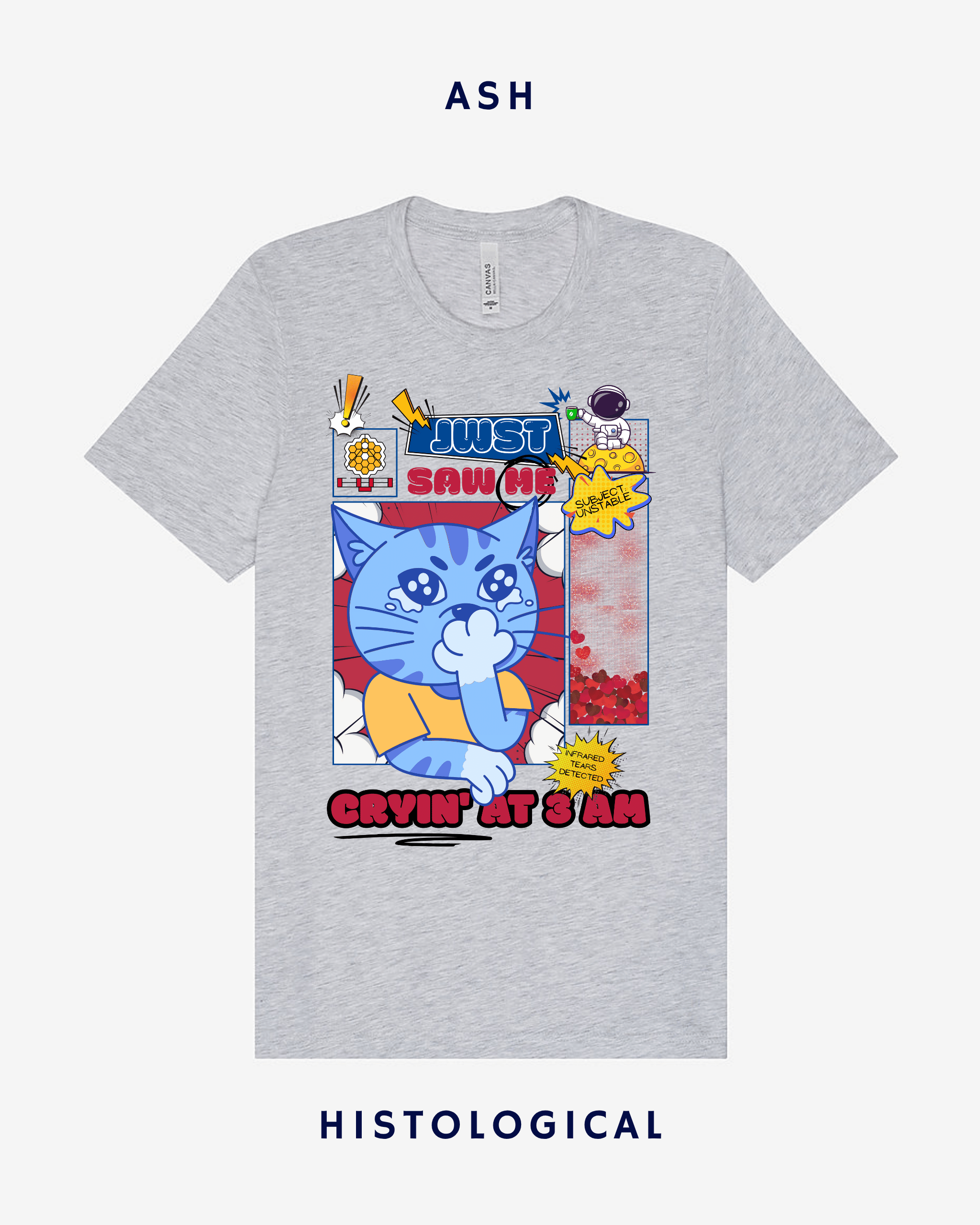 JWST Saw Me Crying At 3AM Unisex T-shirt