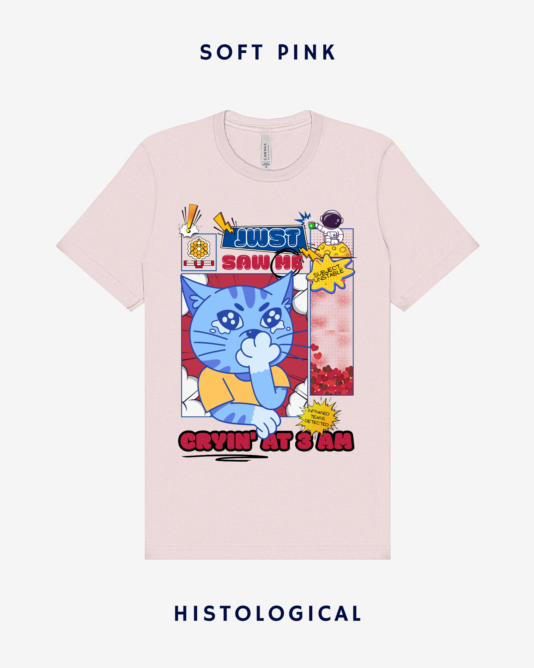 JWST Saw Me Crying At 3AM Unisex T-shirt