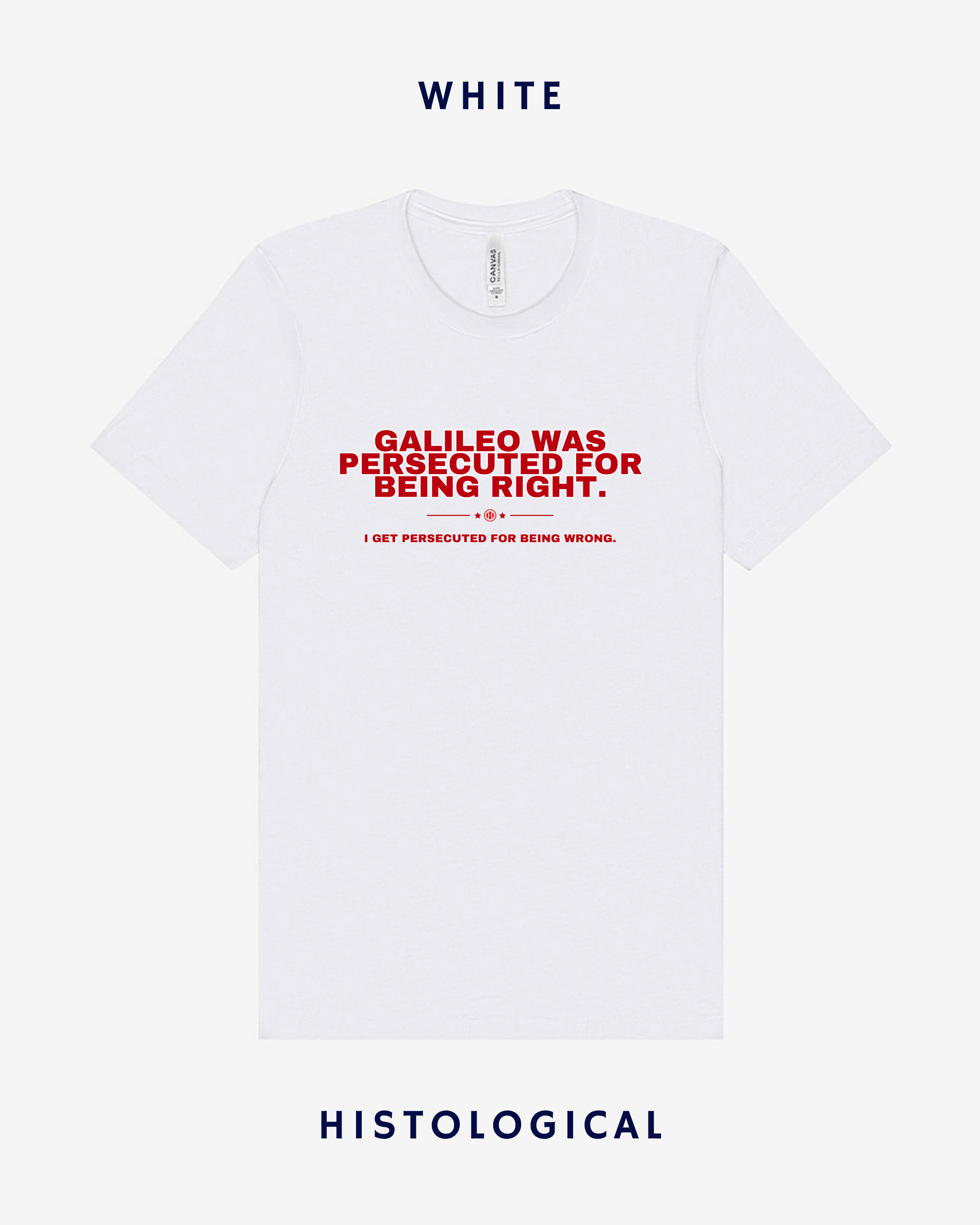 Galileo Was Persecuted For Being Right Unisex T-shirt