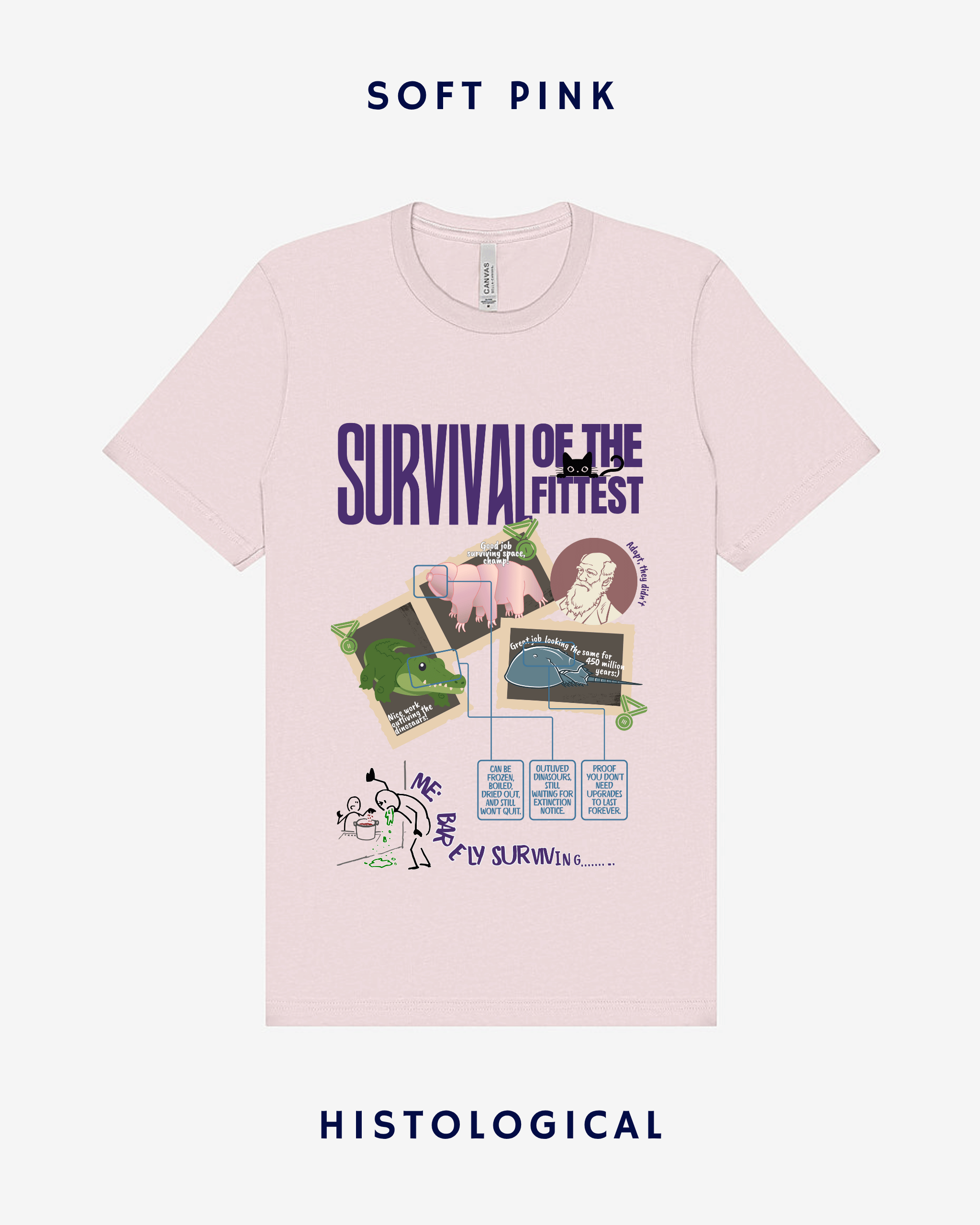 Survival Of The Fittest Unisex T-shirt