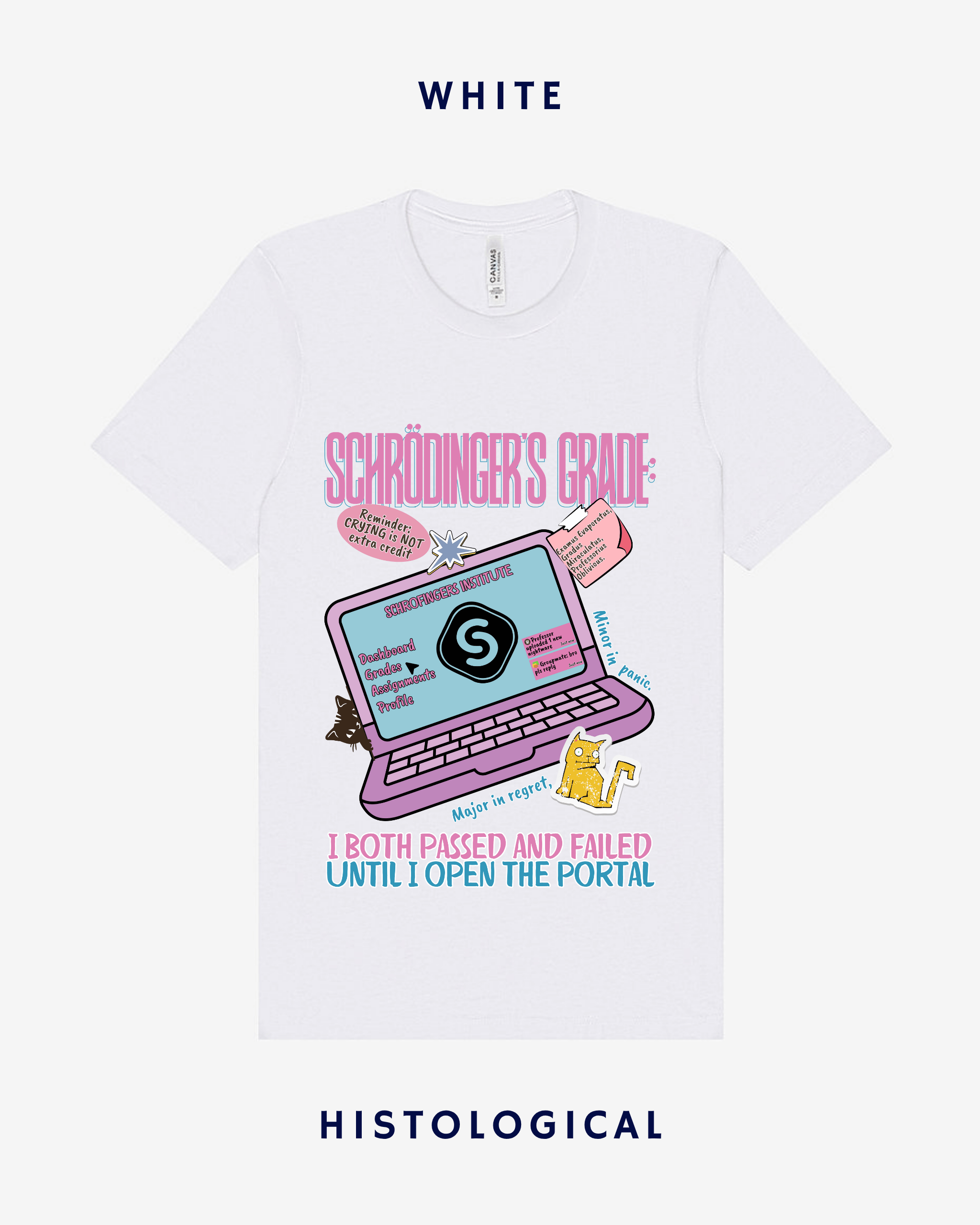 Schrodinger's Grade Unisex T-shirt