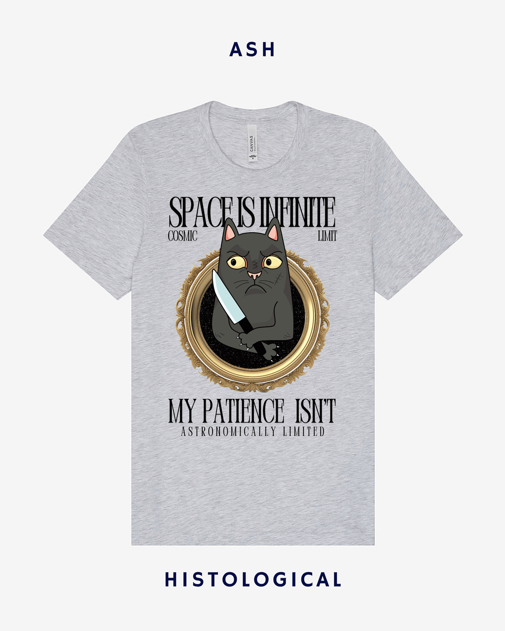 Space Is Infinite My Patience Isn't Unisex T-shirt
