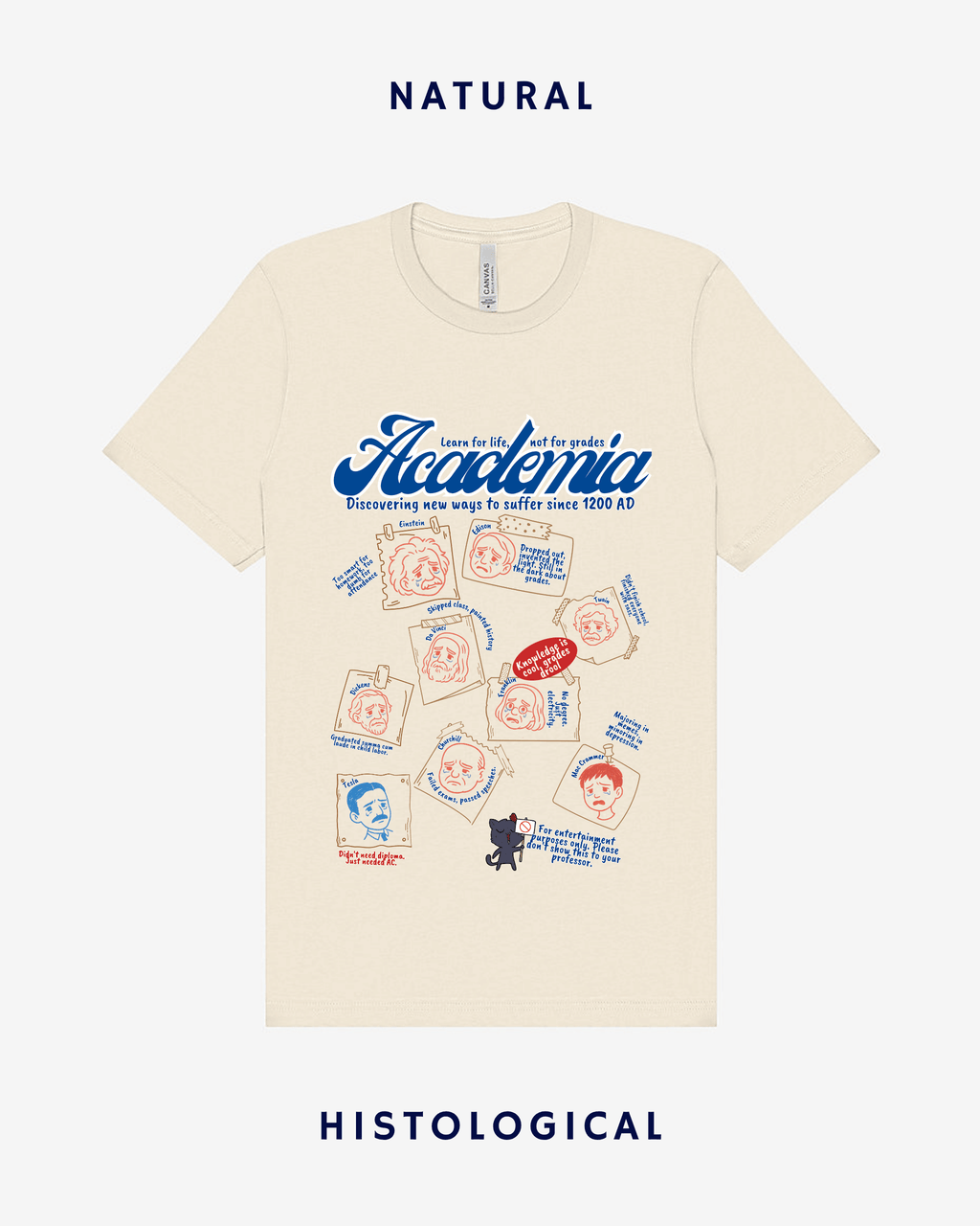 Academia Discovering New Ways To Suffer Since 1200 AD Unisex T-shirt