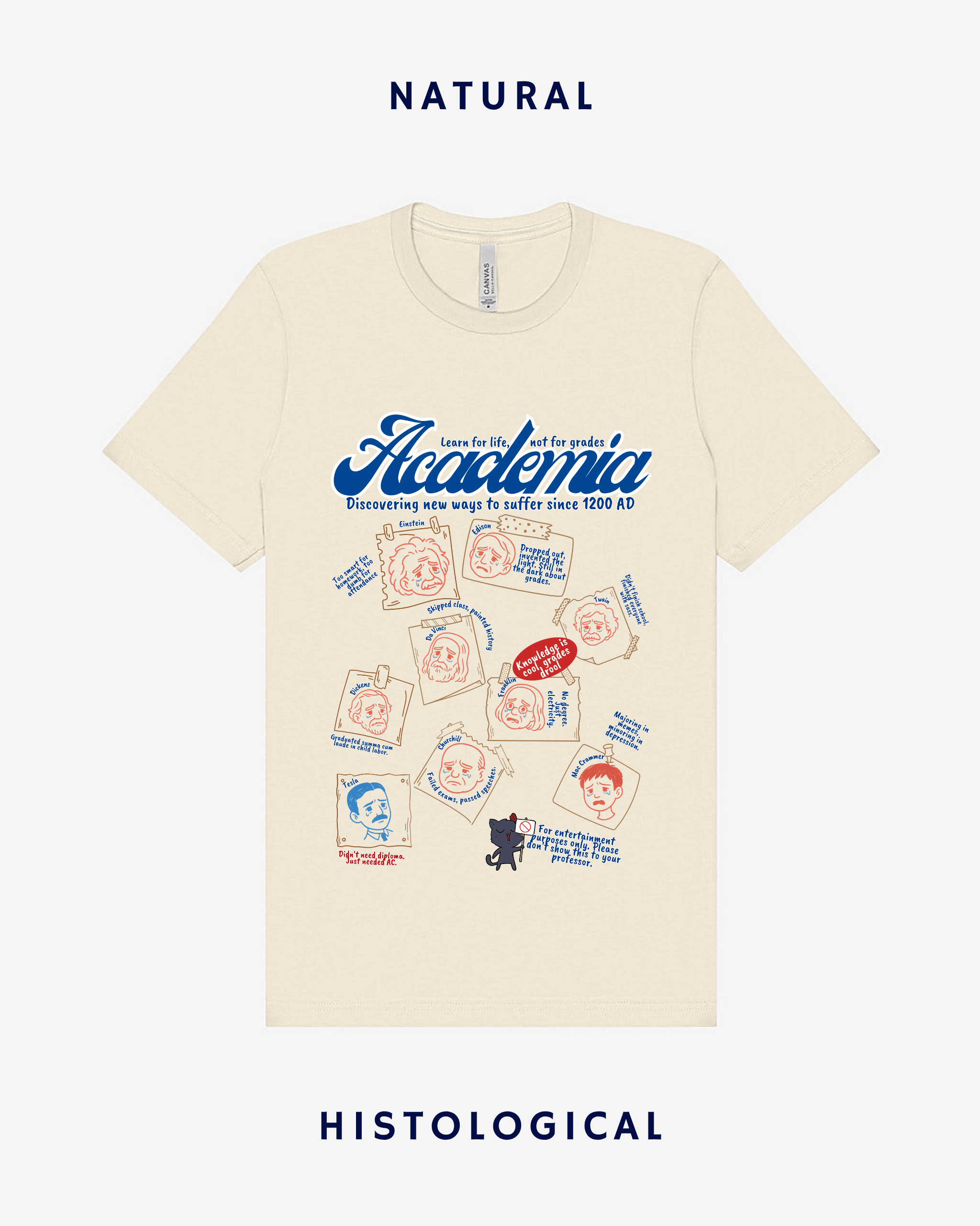 Academia Discovering New Ways To Suffer Since 1200 AD Unisex T-shirt