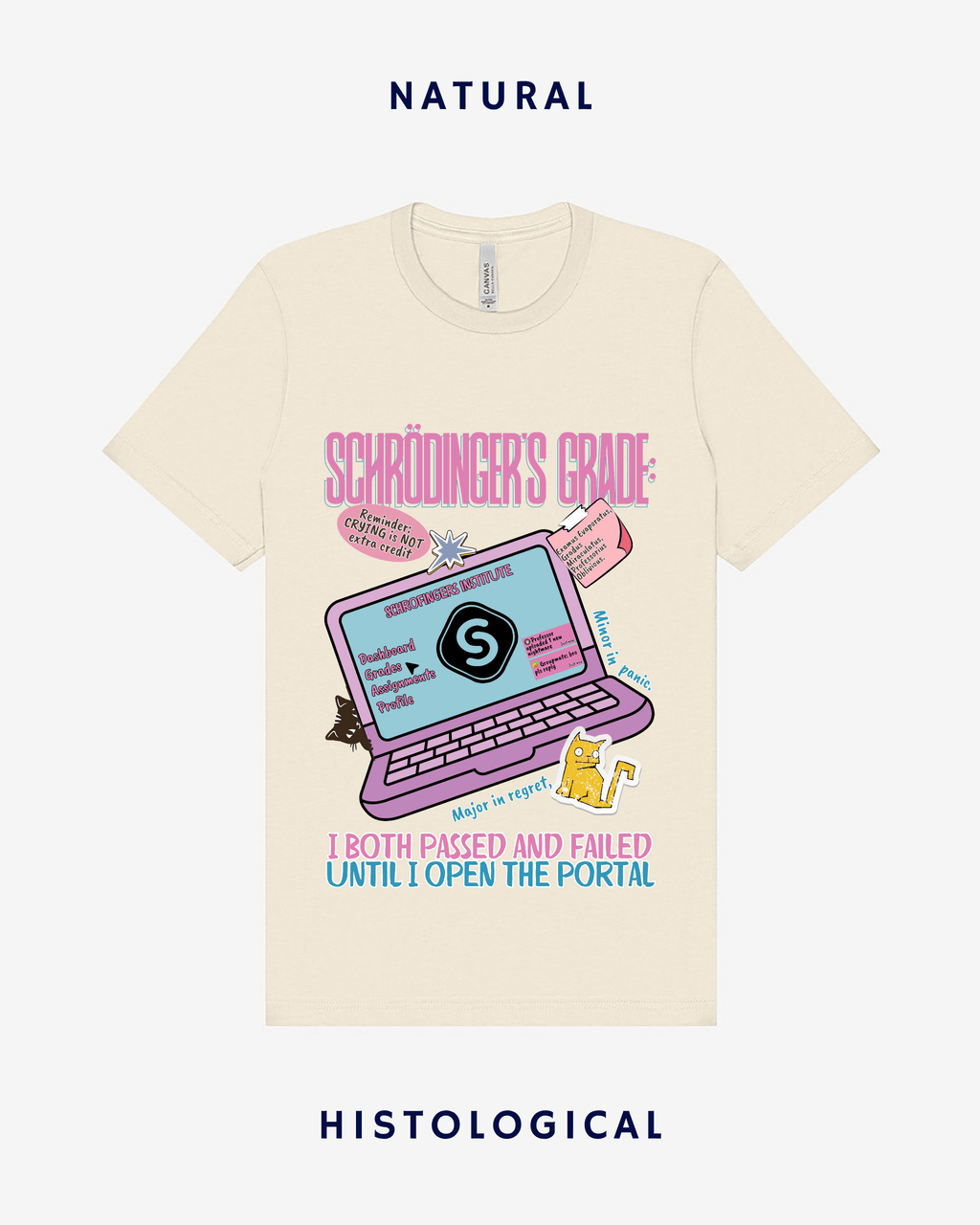 Schrodinger's Grade Unisex T-shirt