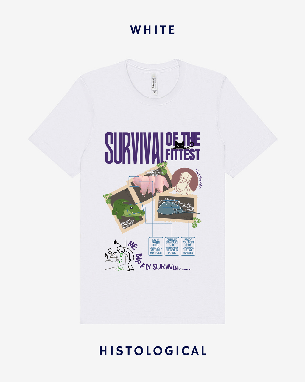 Survival Of The Fittest Unisex T-shirt