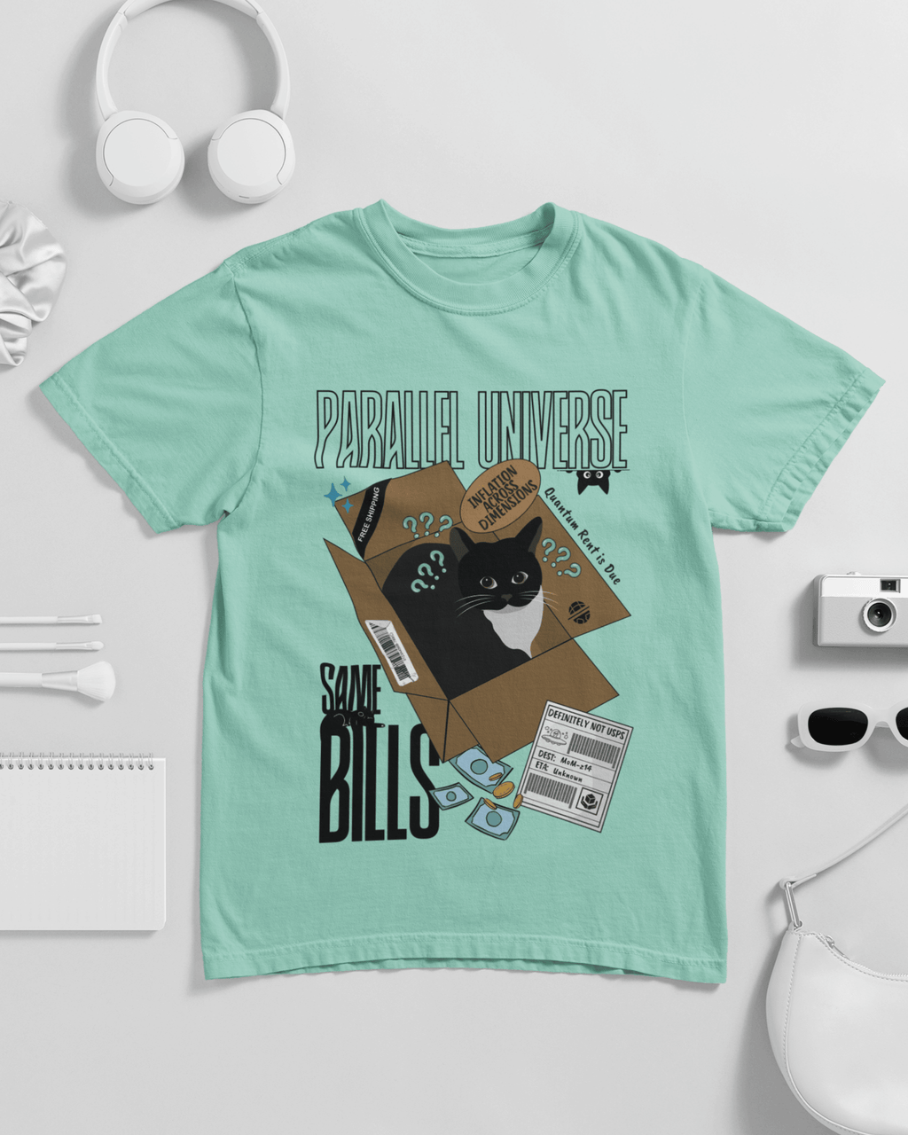 Parallel Universe Same Bills Unisex T-shirt