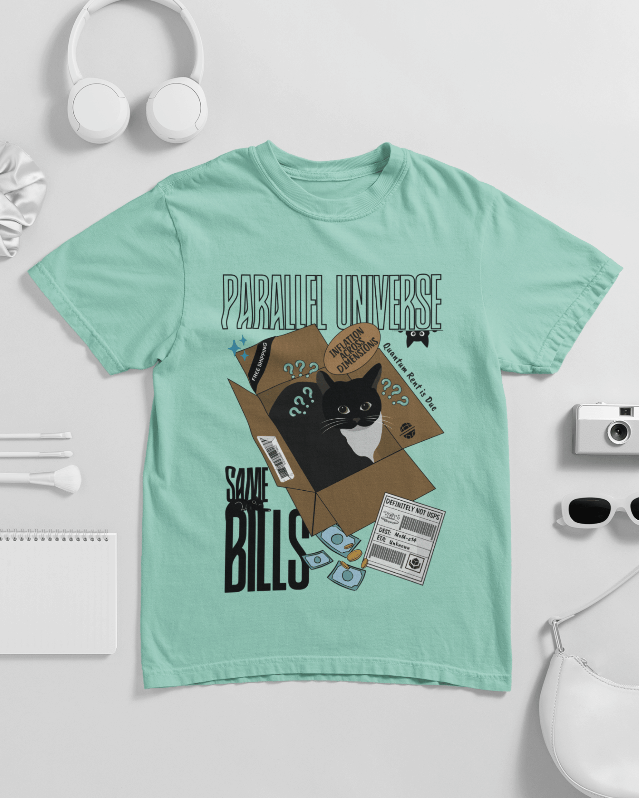 Parallel Universe Same Bills Unisex T-shirt