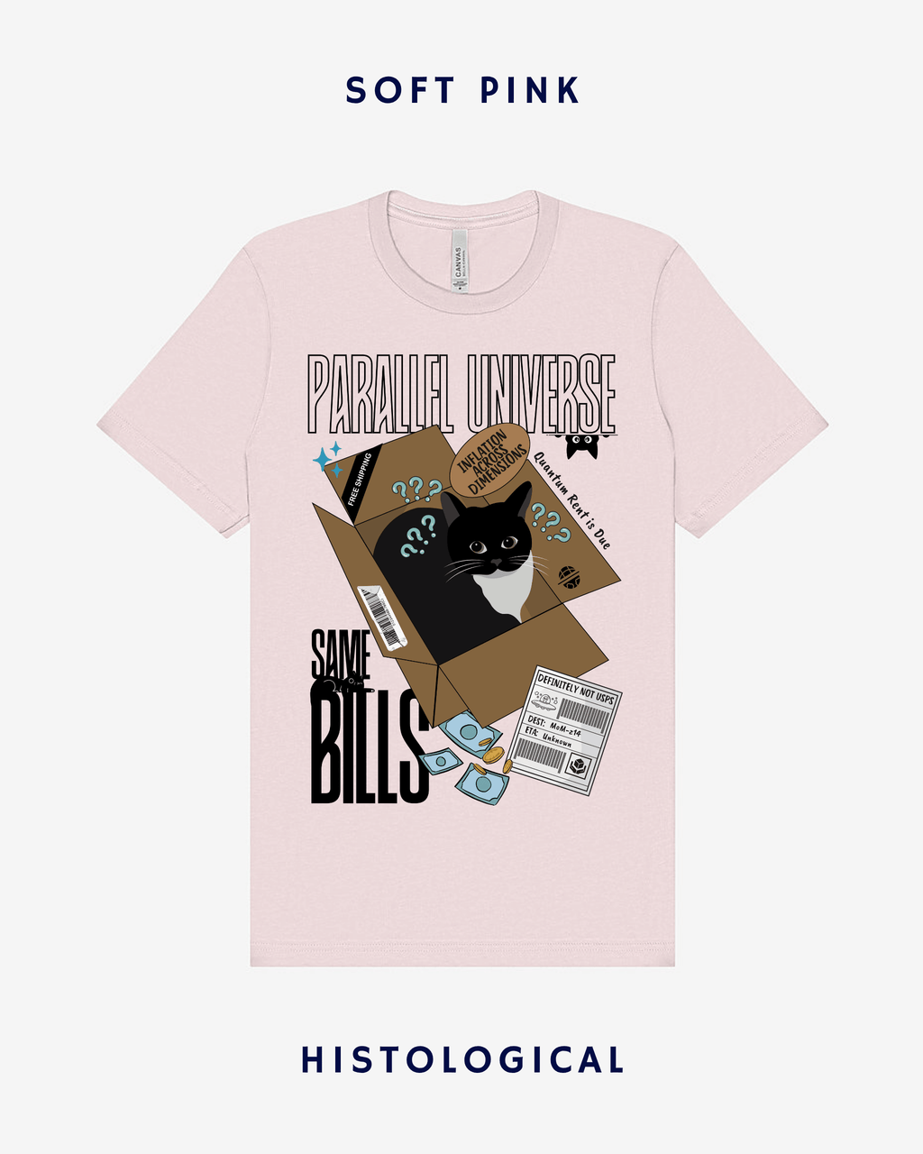 Parallel Universe Same Bills Unisex T-shirt