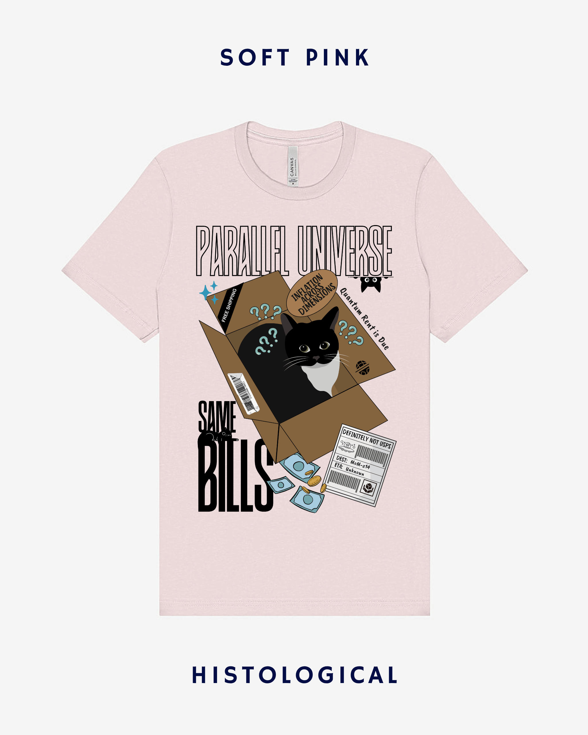 Parallel Universe Same Bills Unisex T-shirt