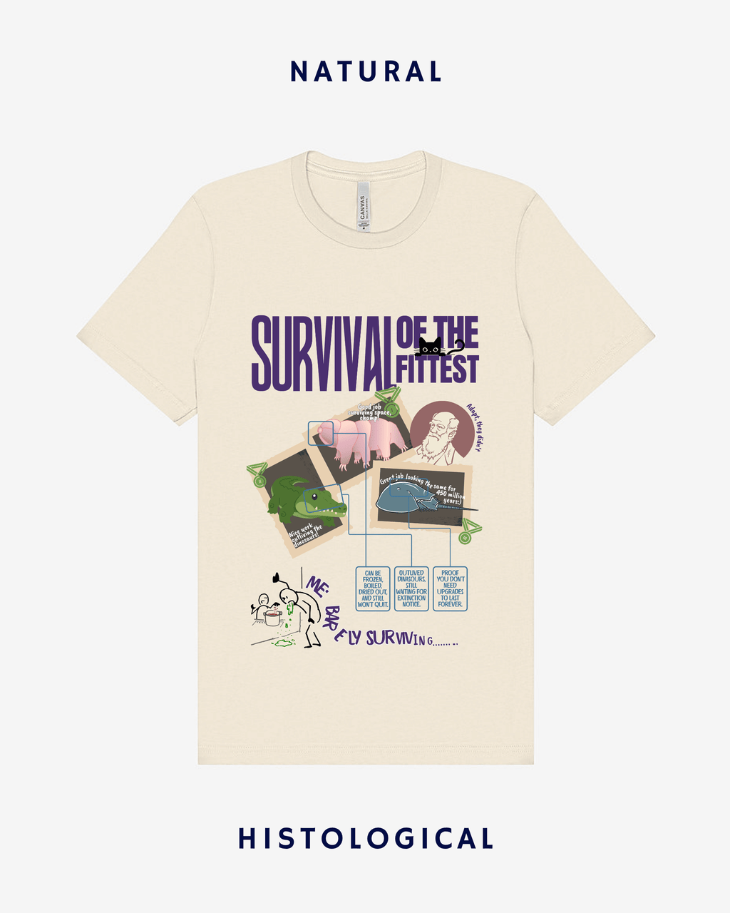 Survival Of The Fittest Unisex T-shirt